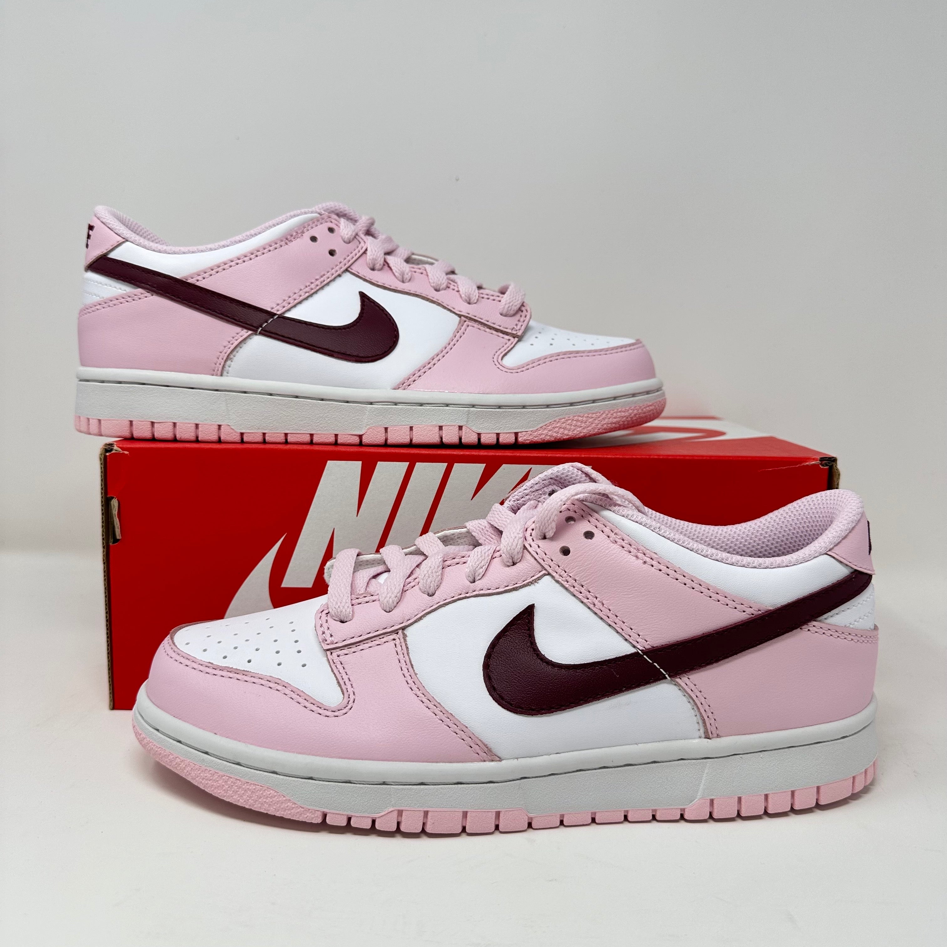 Nike Dunk Low Pink Foam Red White (GS)