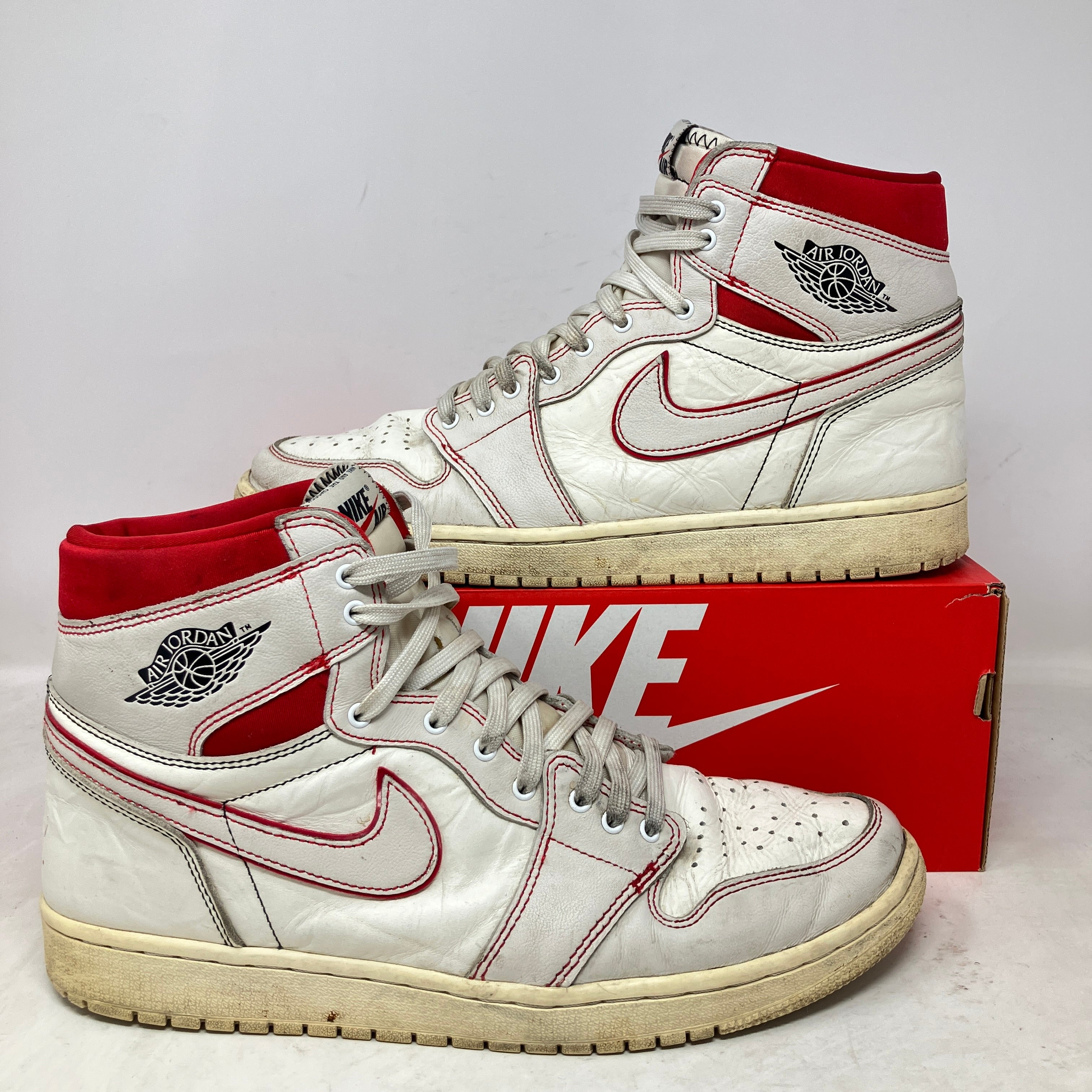 Jordan 1 Retro High Phantom Gym Red
