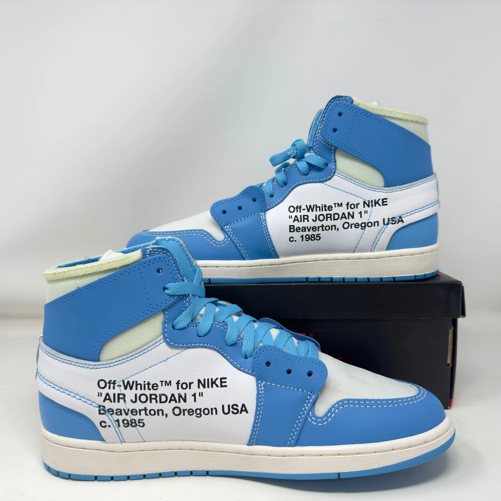Jordan 1 Retro High Off-White University Blue