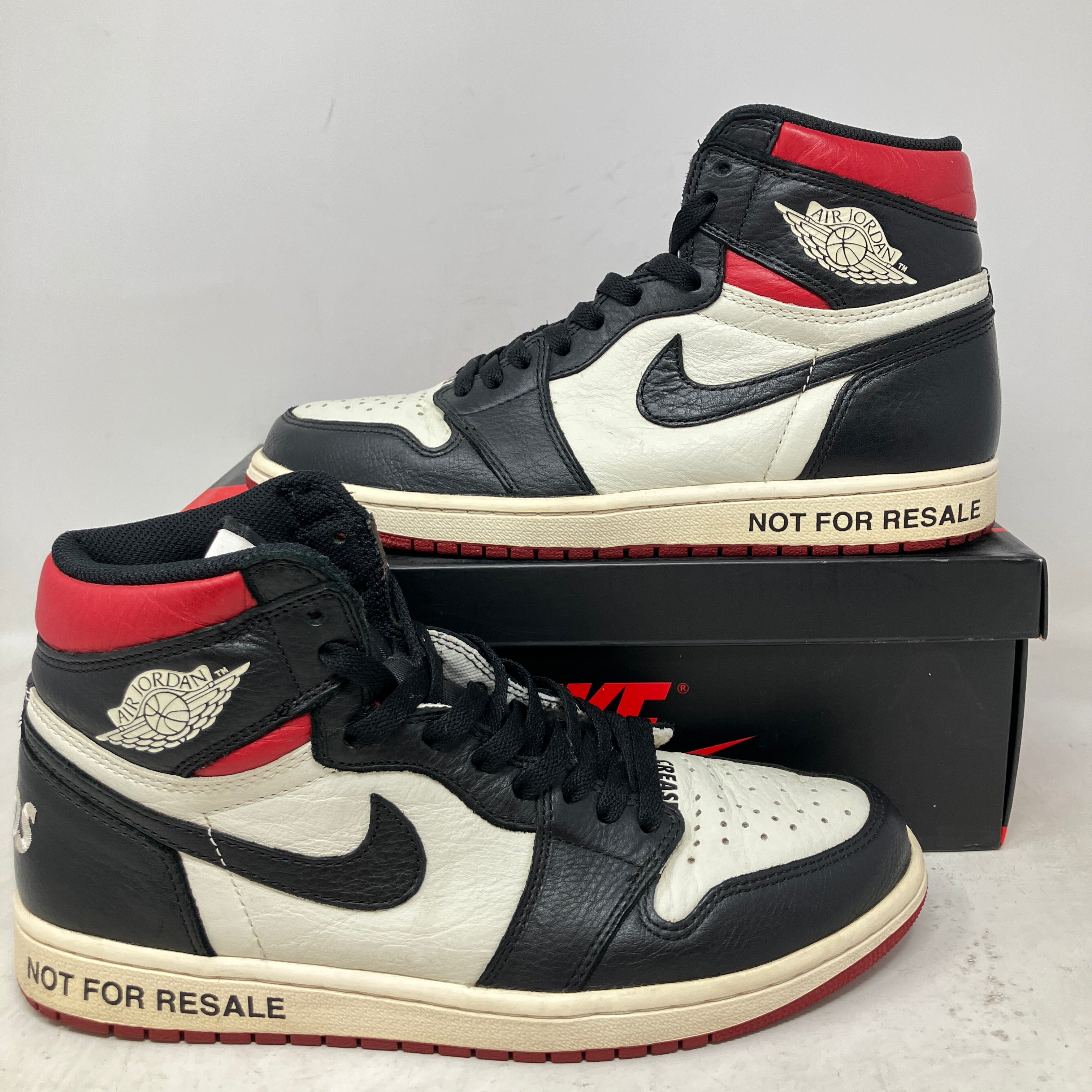 Jordan 1 Retro High Not for Resale Varsity Red