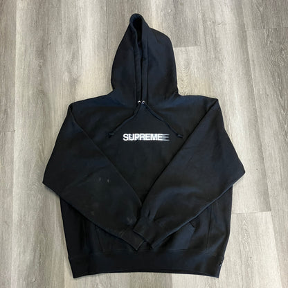 Supreme Motion Logo Hooded Sweatshirt (SS23) Black