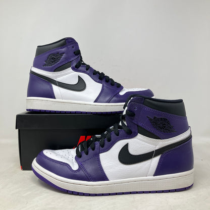 Jordan 1 Retro High Court Purple White