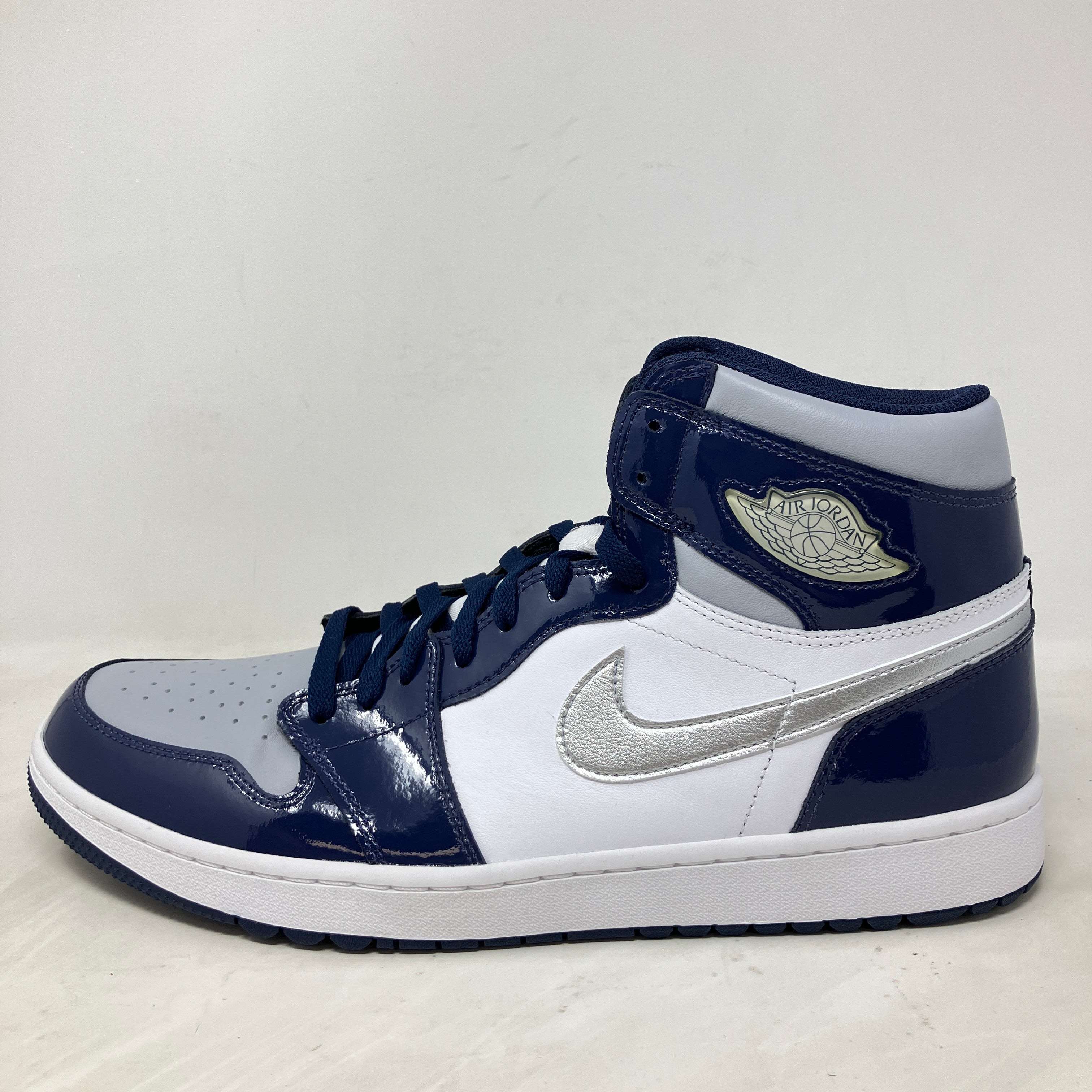 Jordan 1 Retro High Golf Patent Midnight Navy
