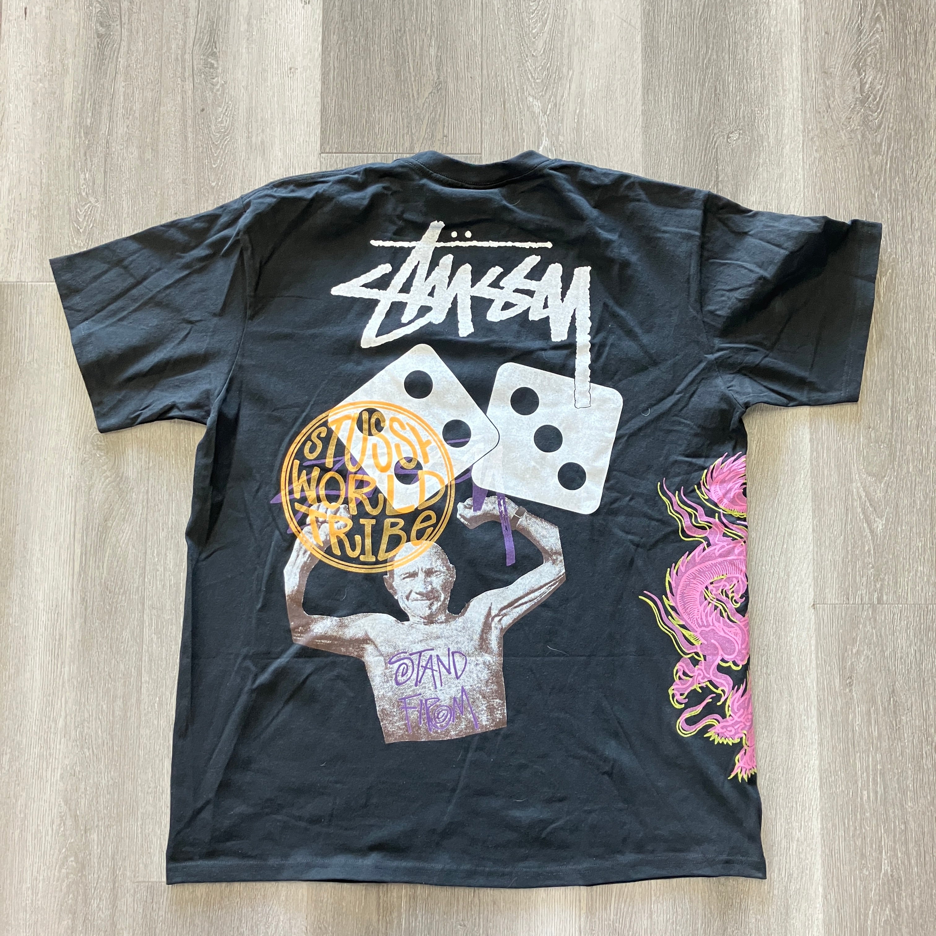 Stussy World Tribe Tee Black