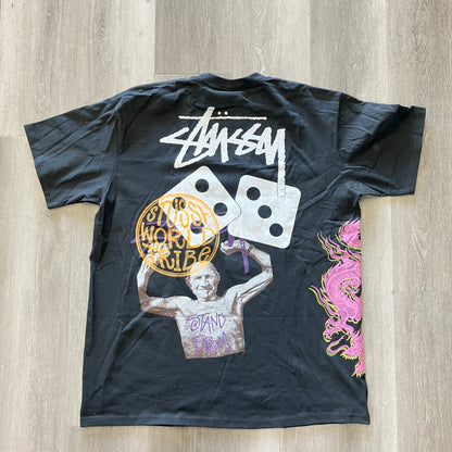 Stussy World Tribe Tee Black