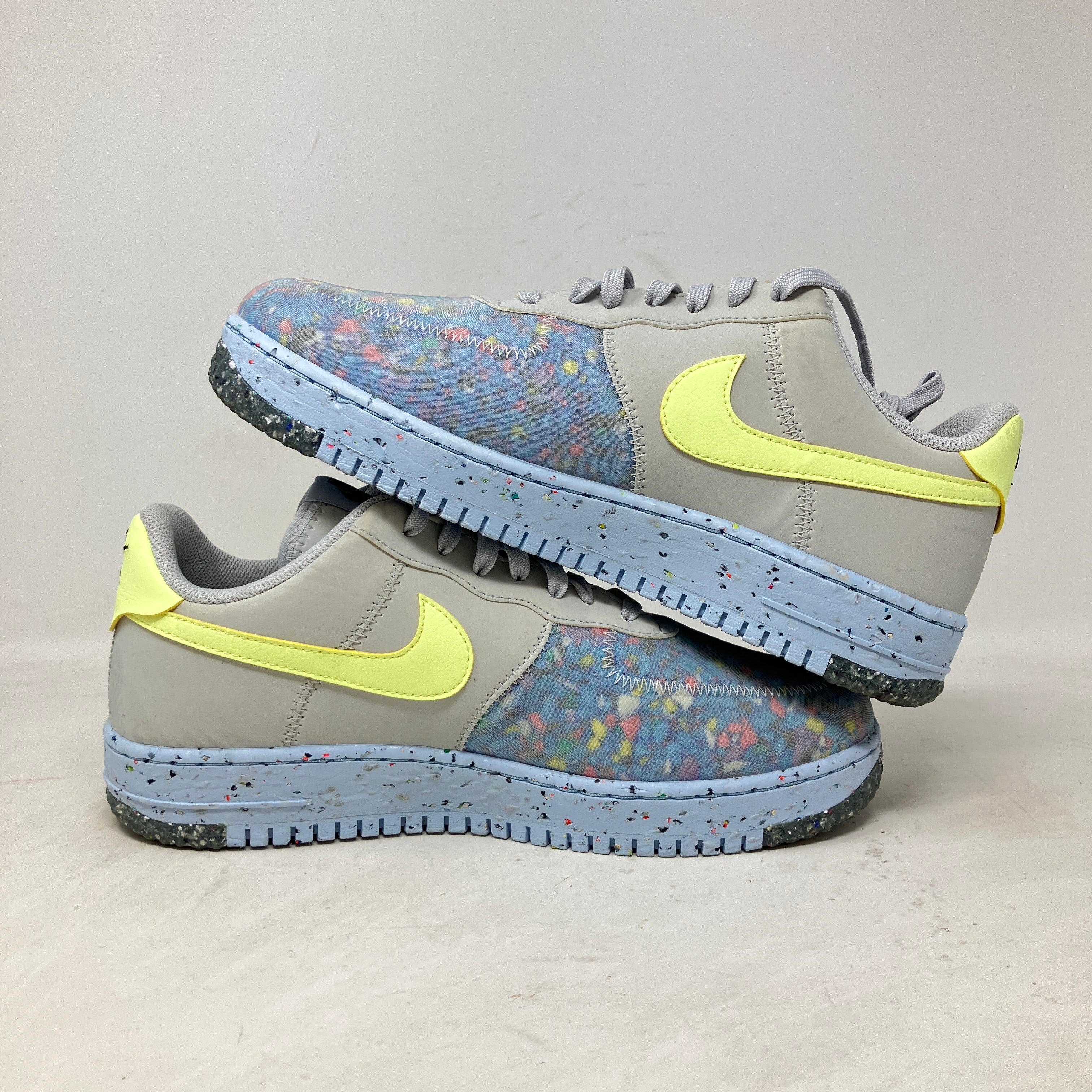 Nike Air Force 1 Crater Pure Platinum Barely Volt