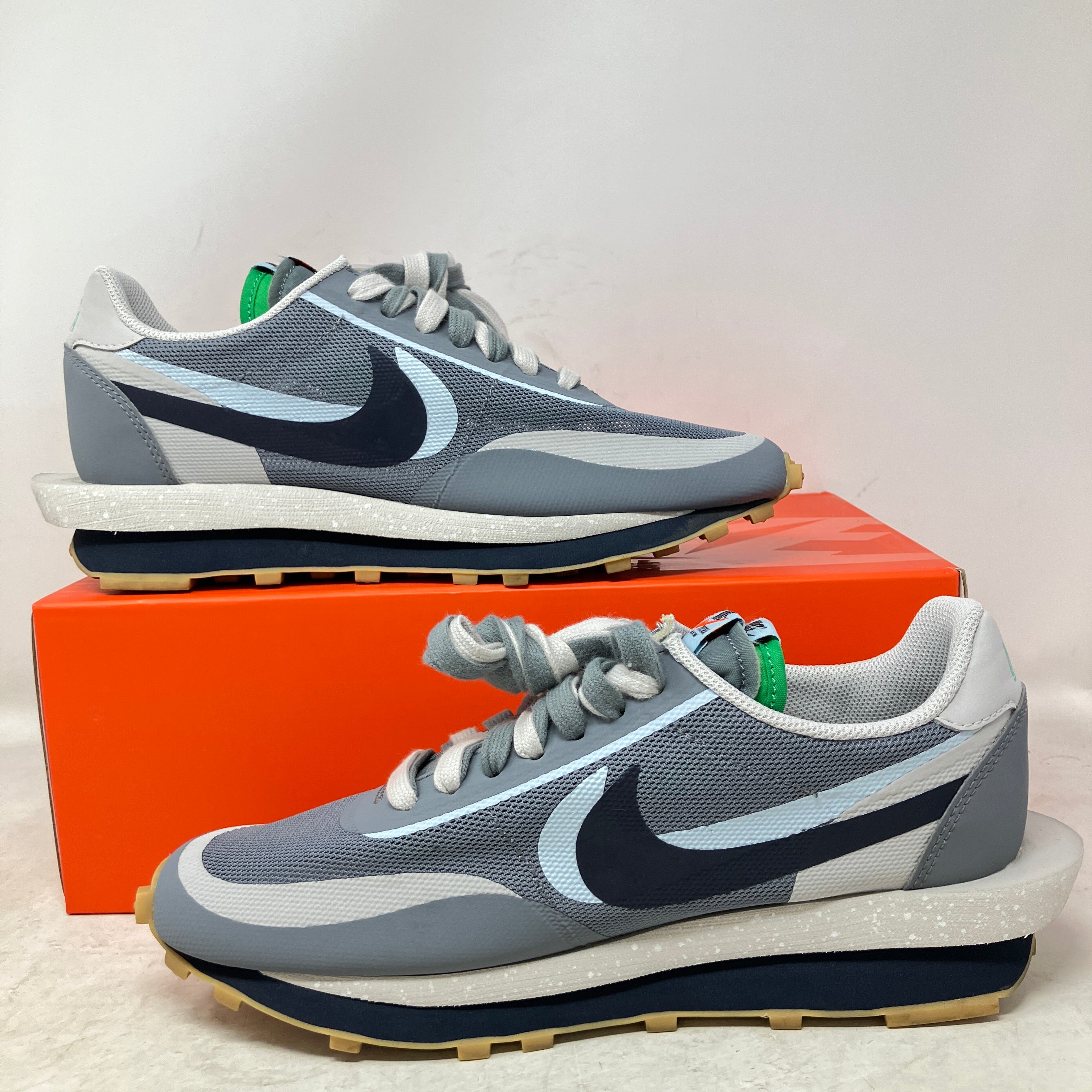 Nike LD Waffle sacai CLOT Kiss of Death 2 Cool Grey