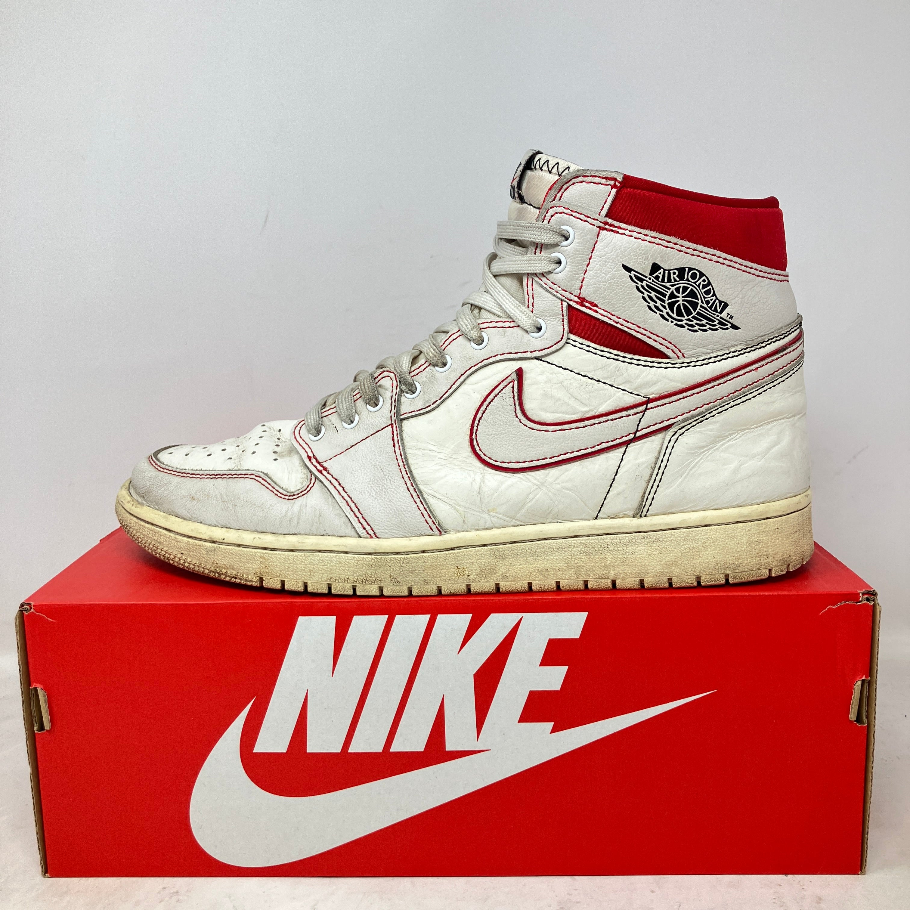 Jordan 1 Retro High Phantom Gym Red