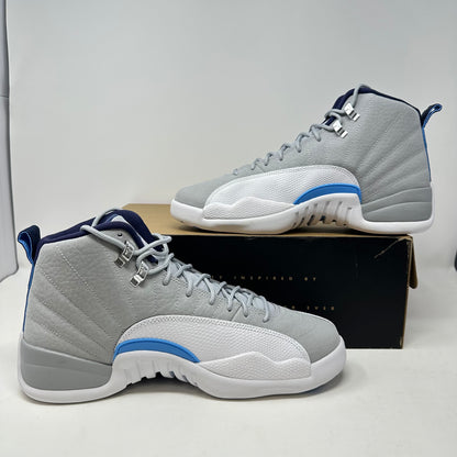 Jordan 12 Retro Grey University Blue