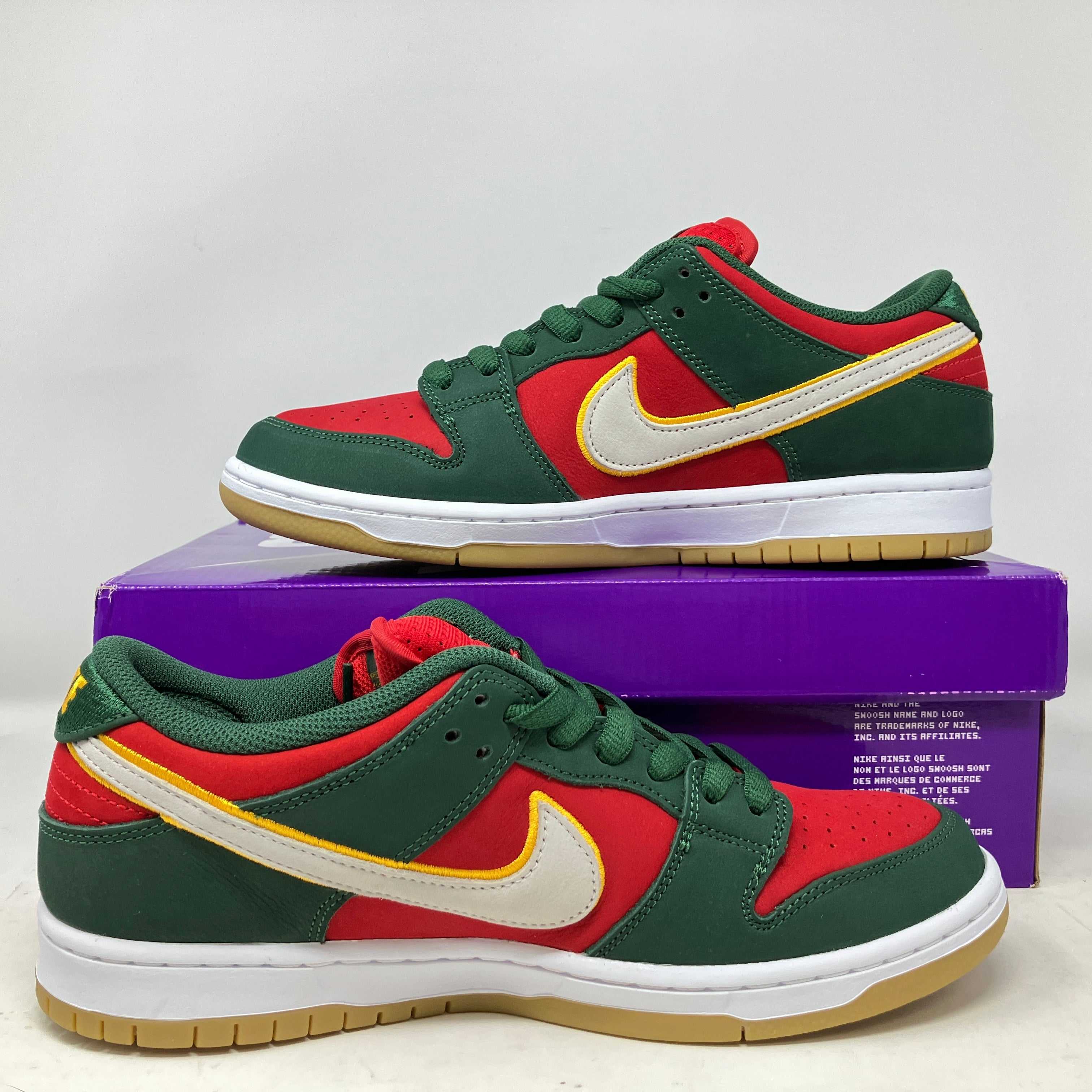 Nike SB Dunk Low Pro PRM Seattle Supersonics