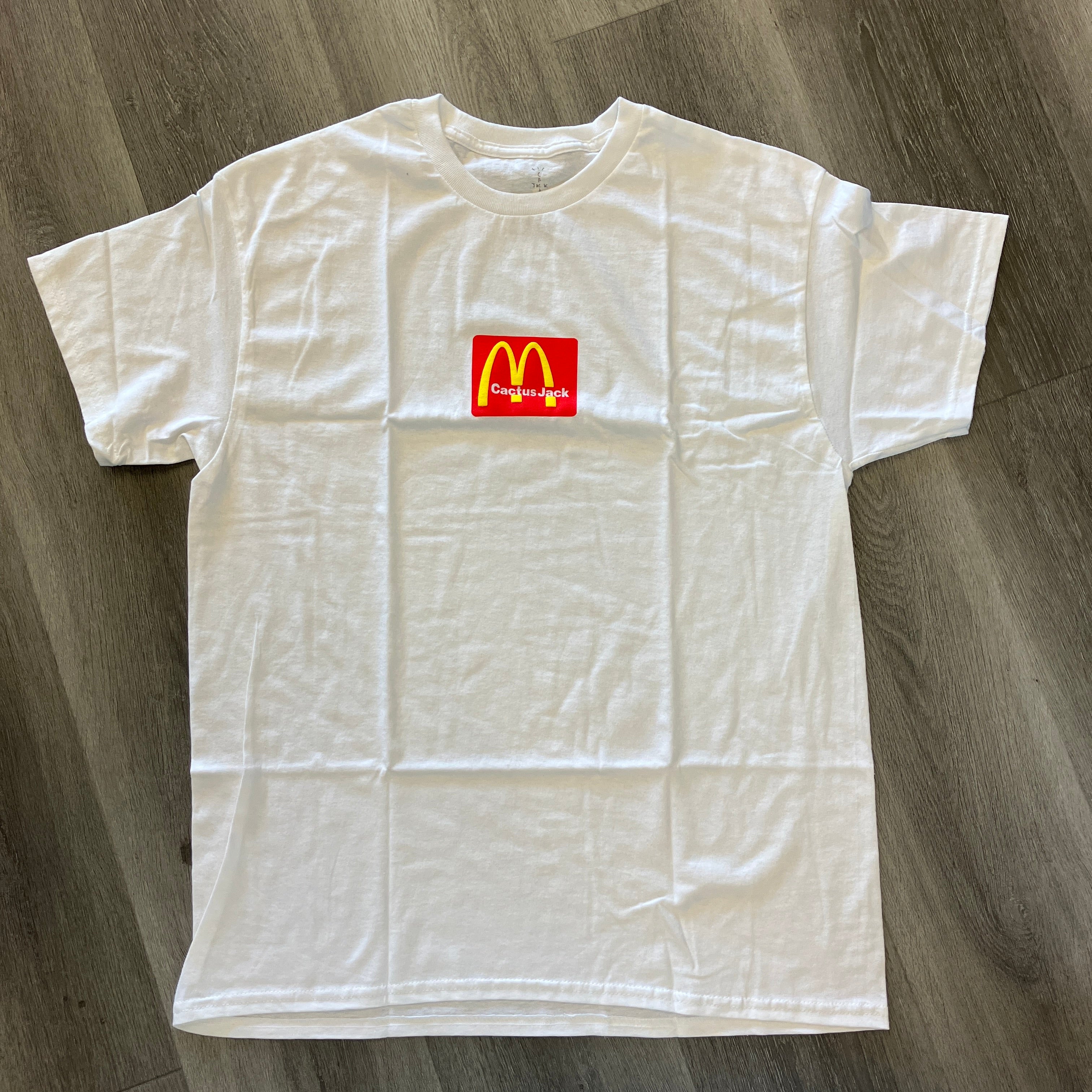 Travis Scott x McDonald's Sesame T-shirt White