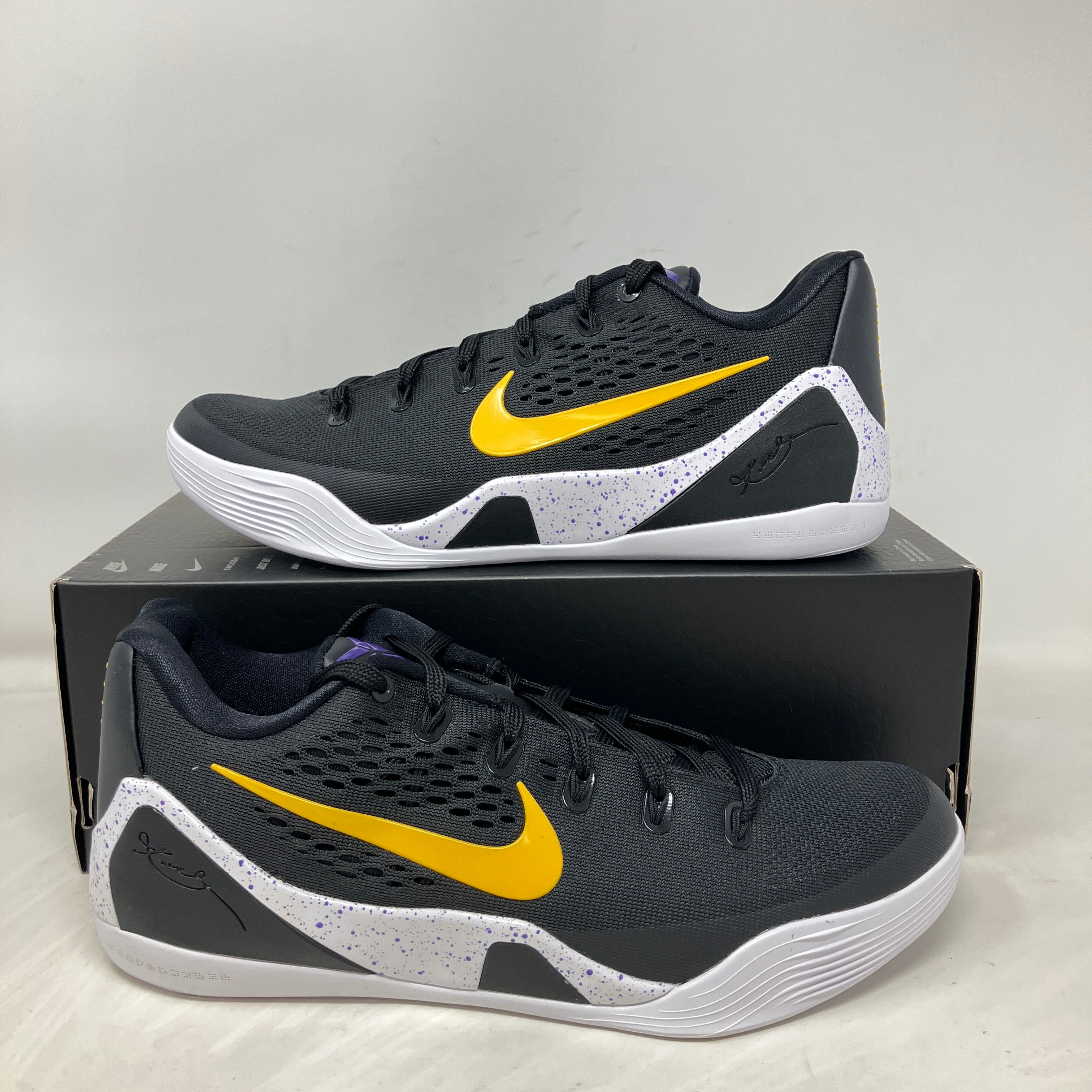 Nike Kobe 9 EM Low Protro TB Black University Gold