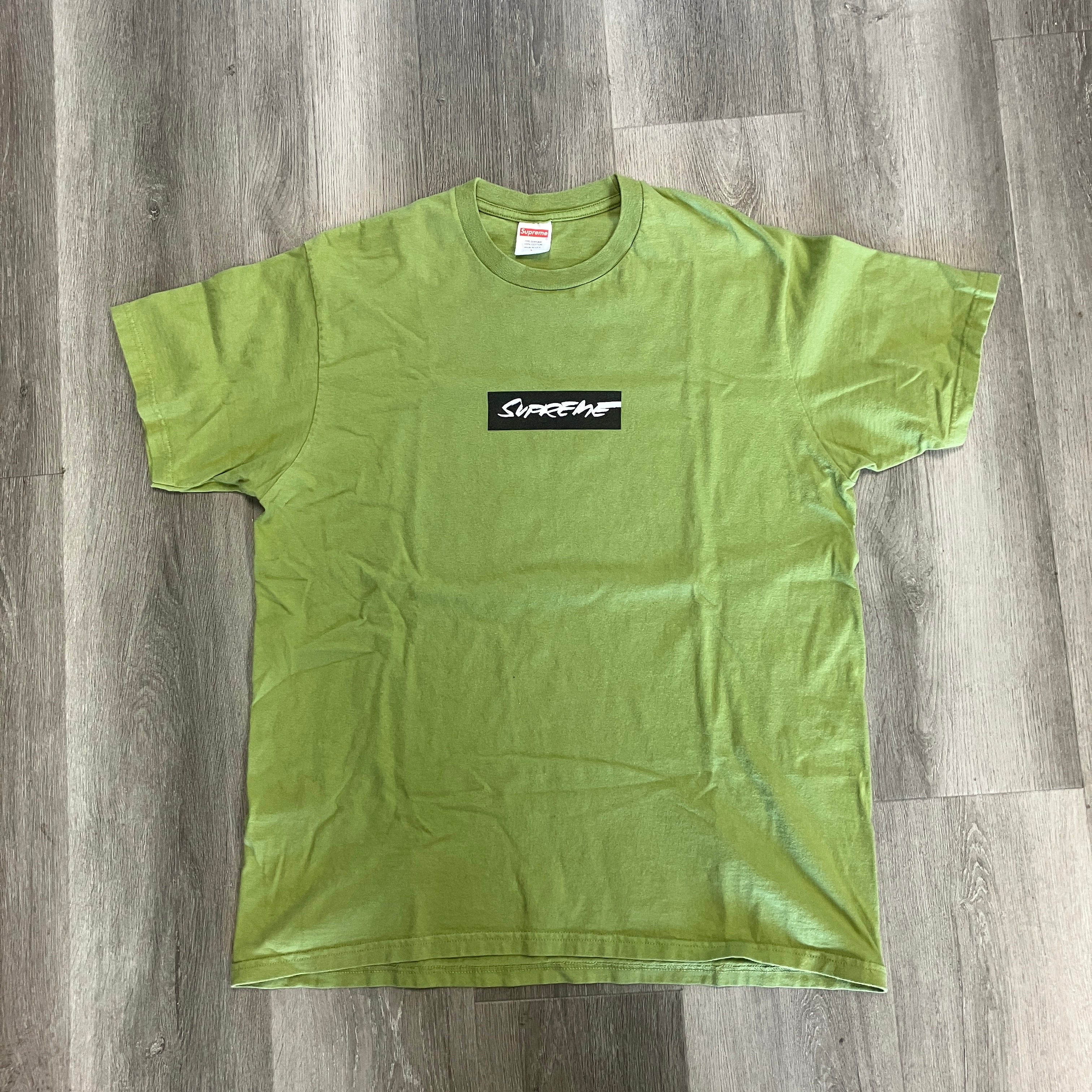 Supreme Futura Box Logo Tee Moss