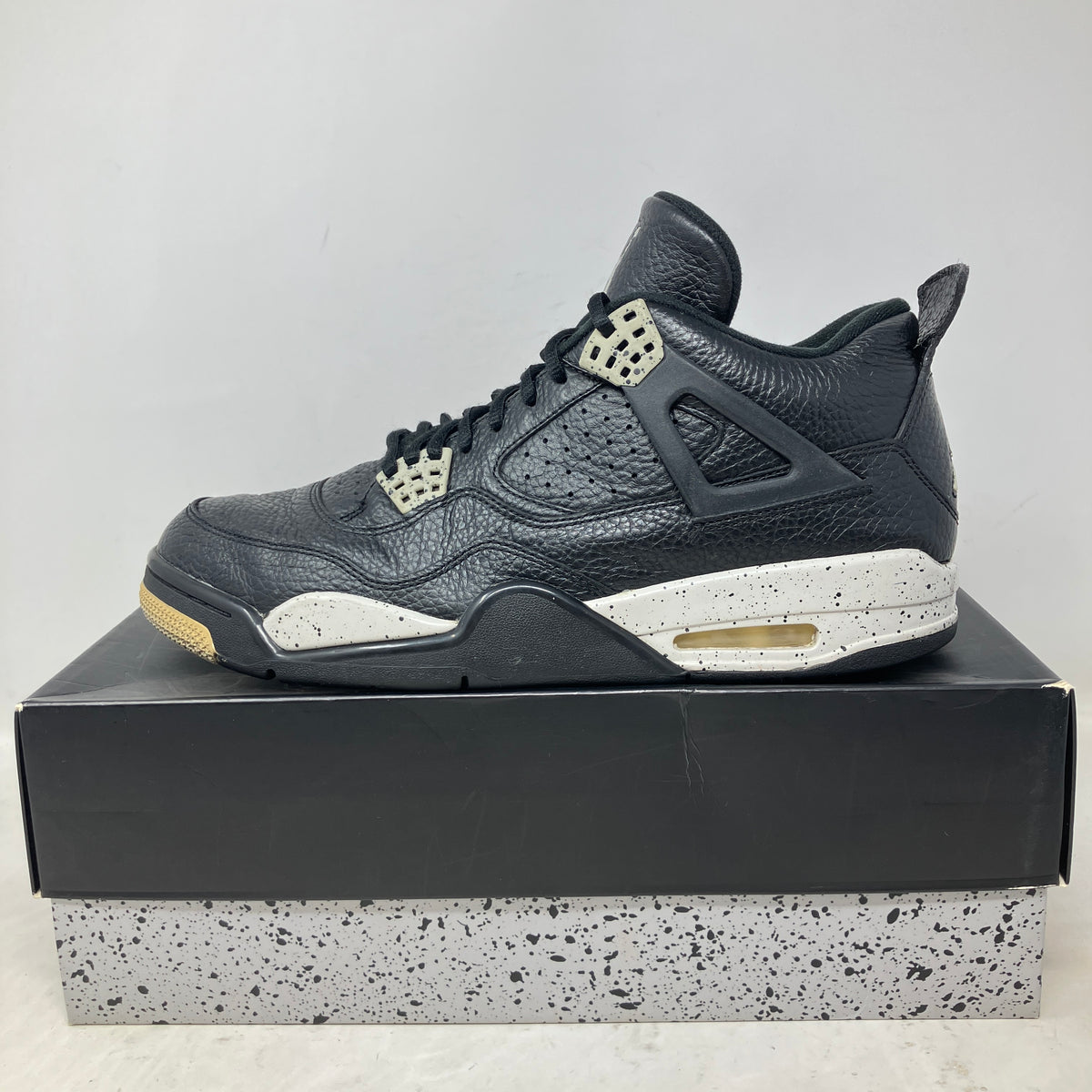Size 7.5 - Jordan 4 Retro LS Oreo 2015 Jordan 4 Retro LS  main image 4