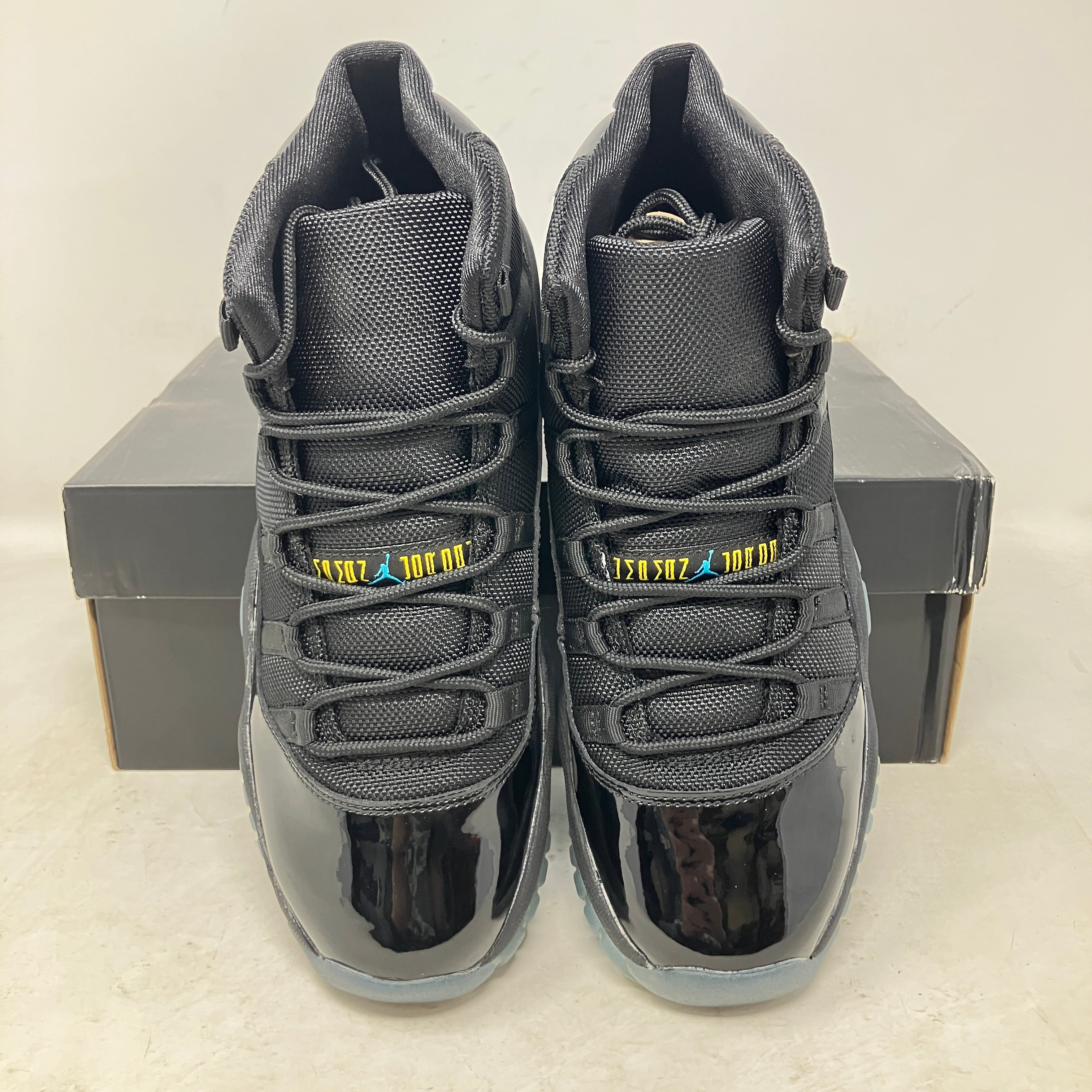 real vs fake jordan 11 gamma blue