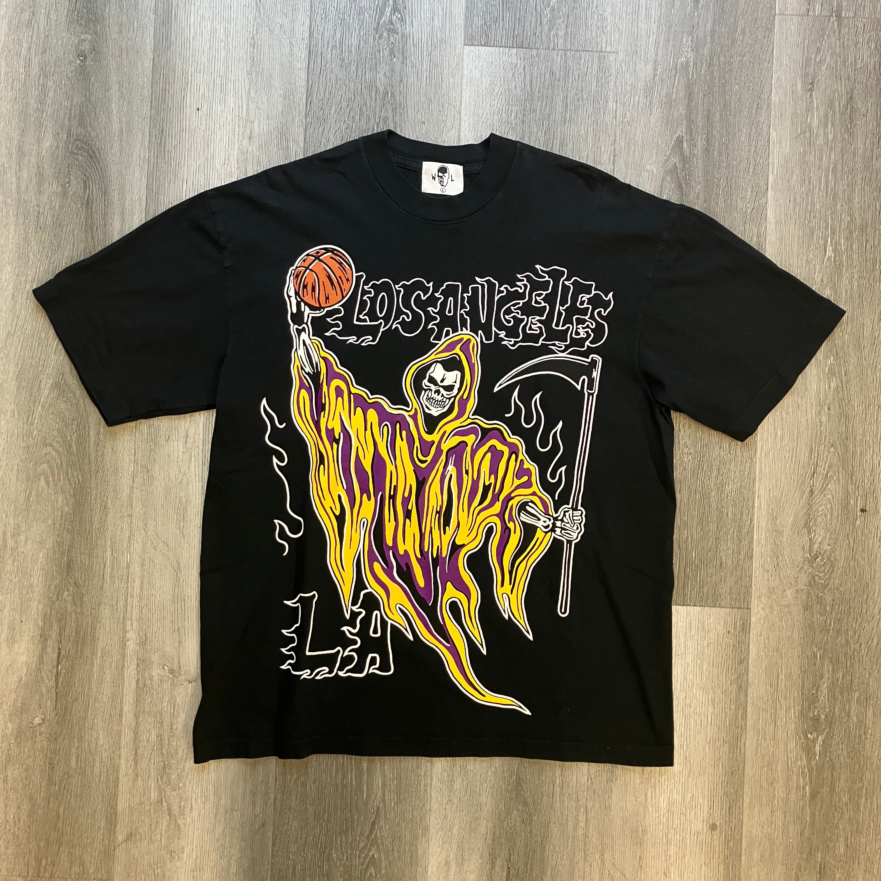 Warren Lotas Los Angeles Reaper Tee Black