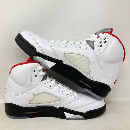 Jordan 5 Retro Fire Red Silver Tongue (2020)