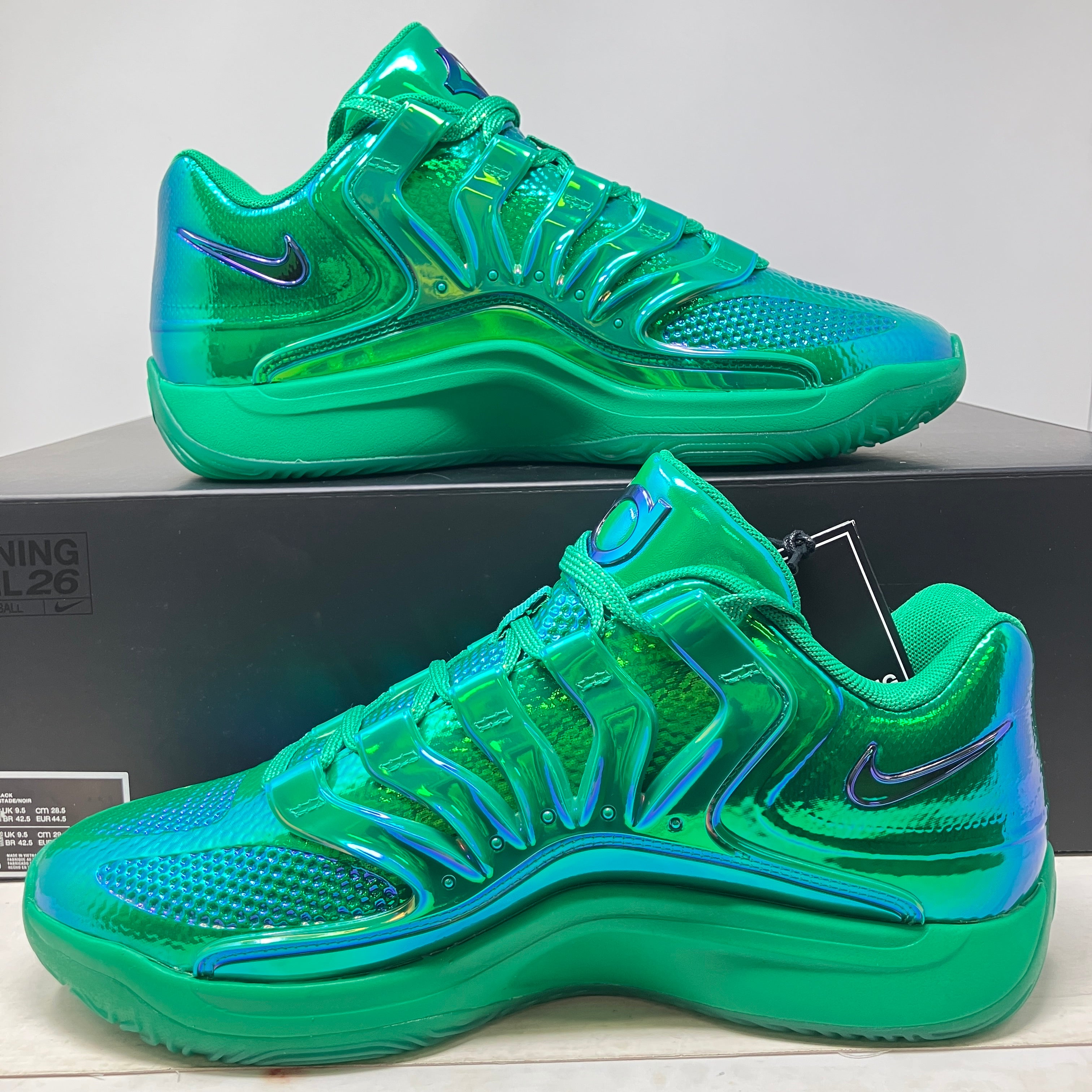 Nike KD 18 LX All-Star Warning Label