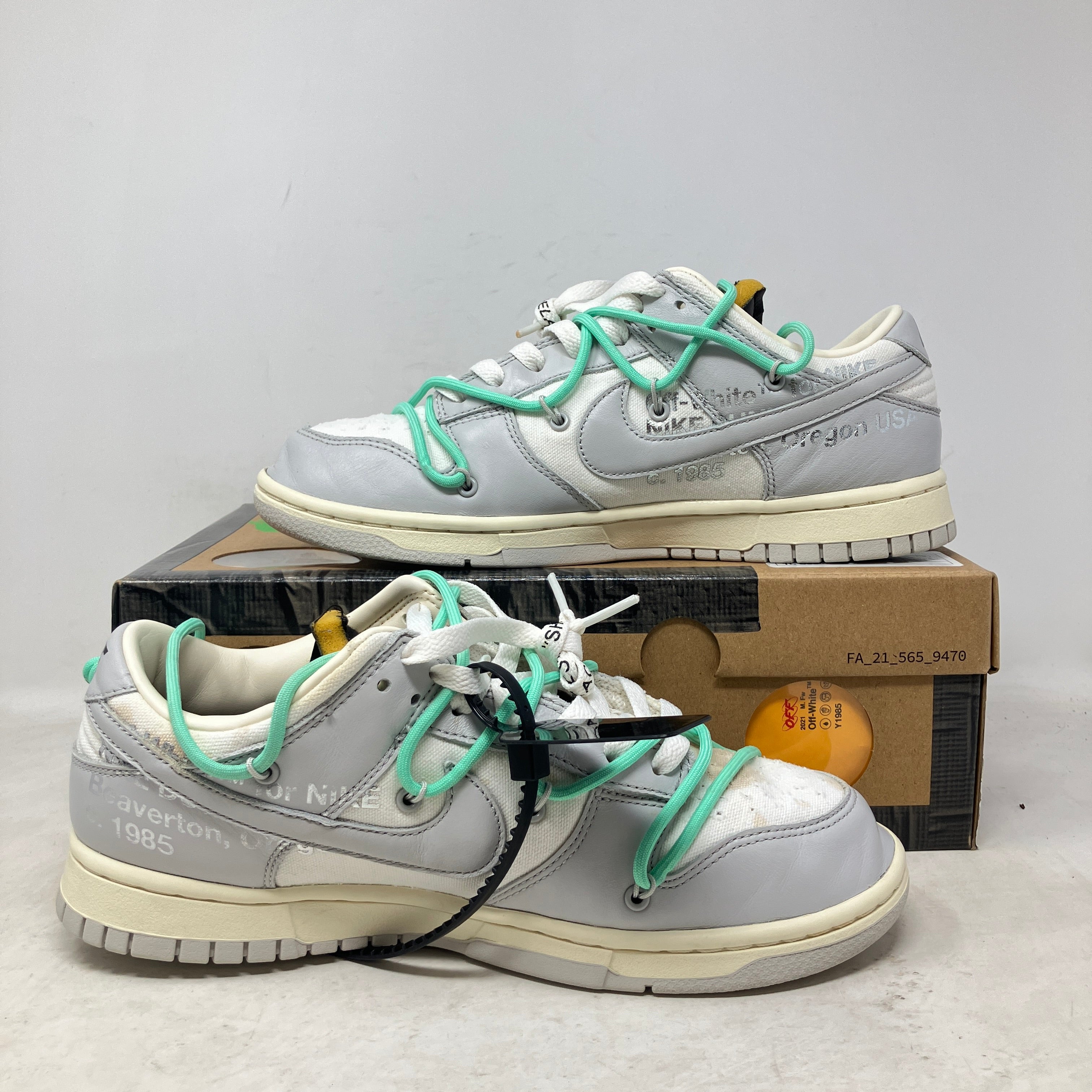 Nike Dunk Low Off-White Lot 4