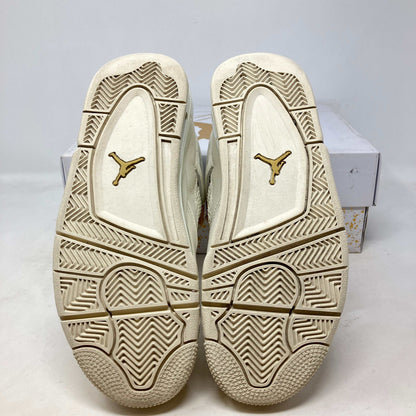 Jordan 4 Retro Metallic Gold (Women's)