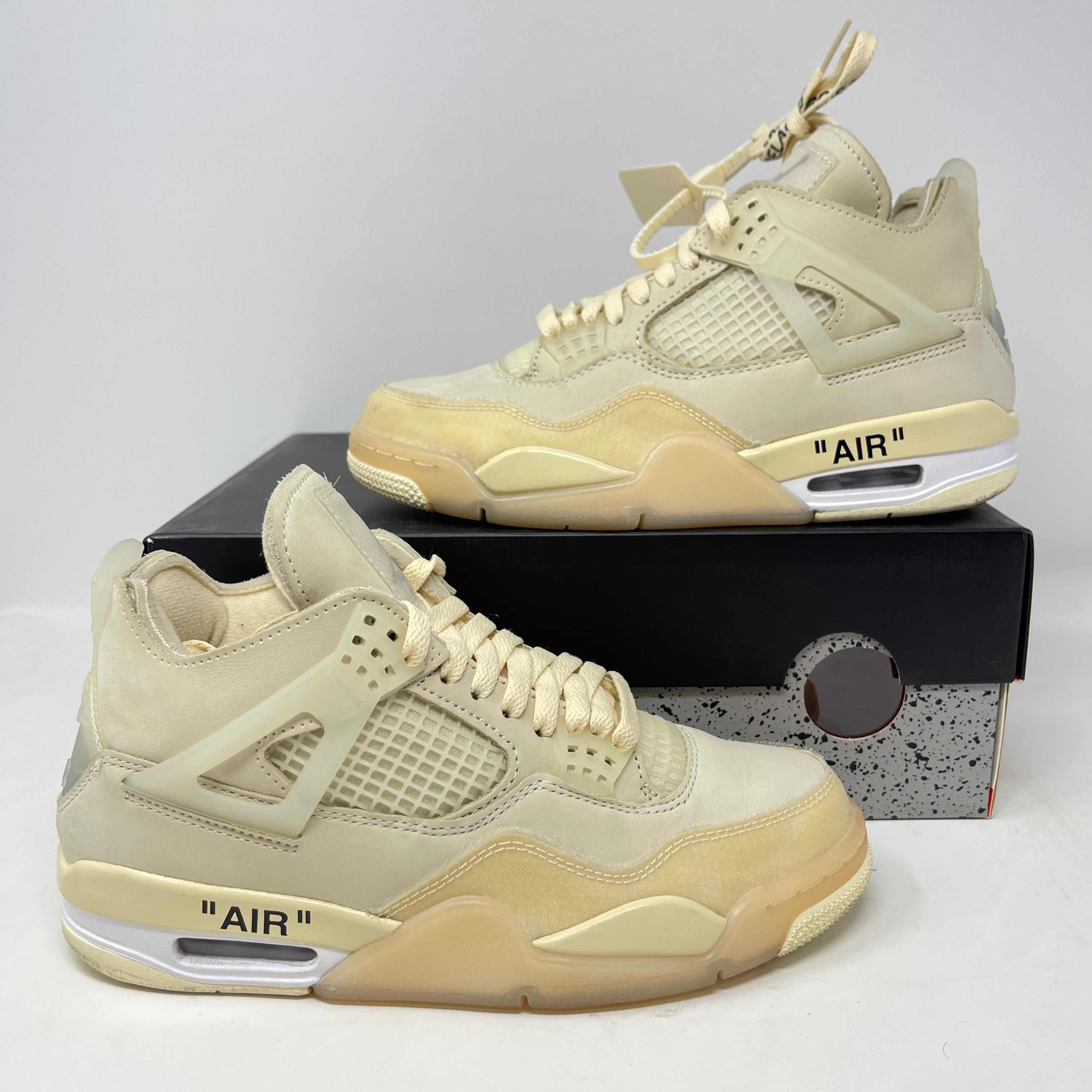 Jordan 4 Retro Off-White Sail