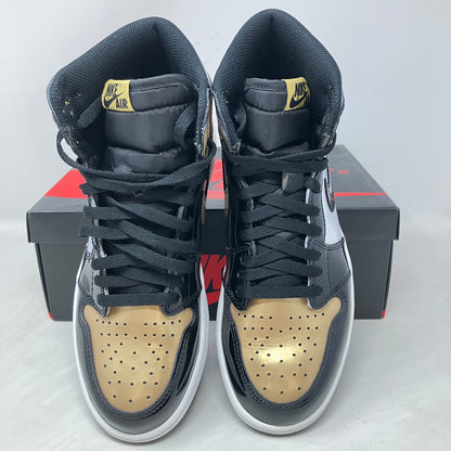 Jordan 1 Retro High NRG Patent Gold Toe