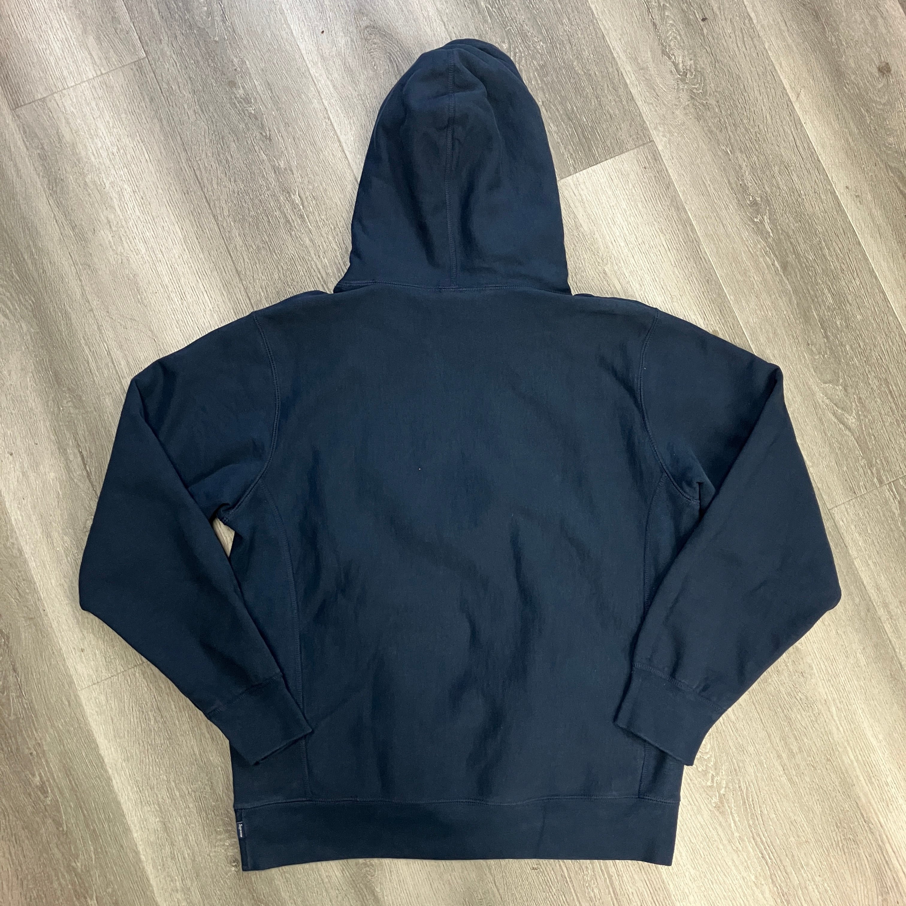 Supreme Delta Logo Hooded Sweatshirt Navy