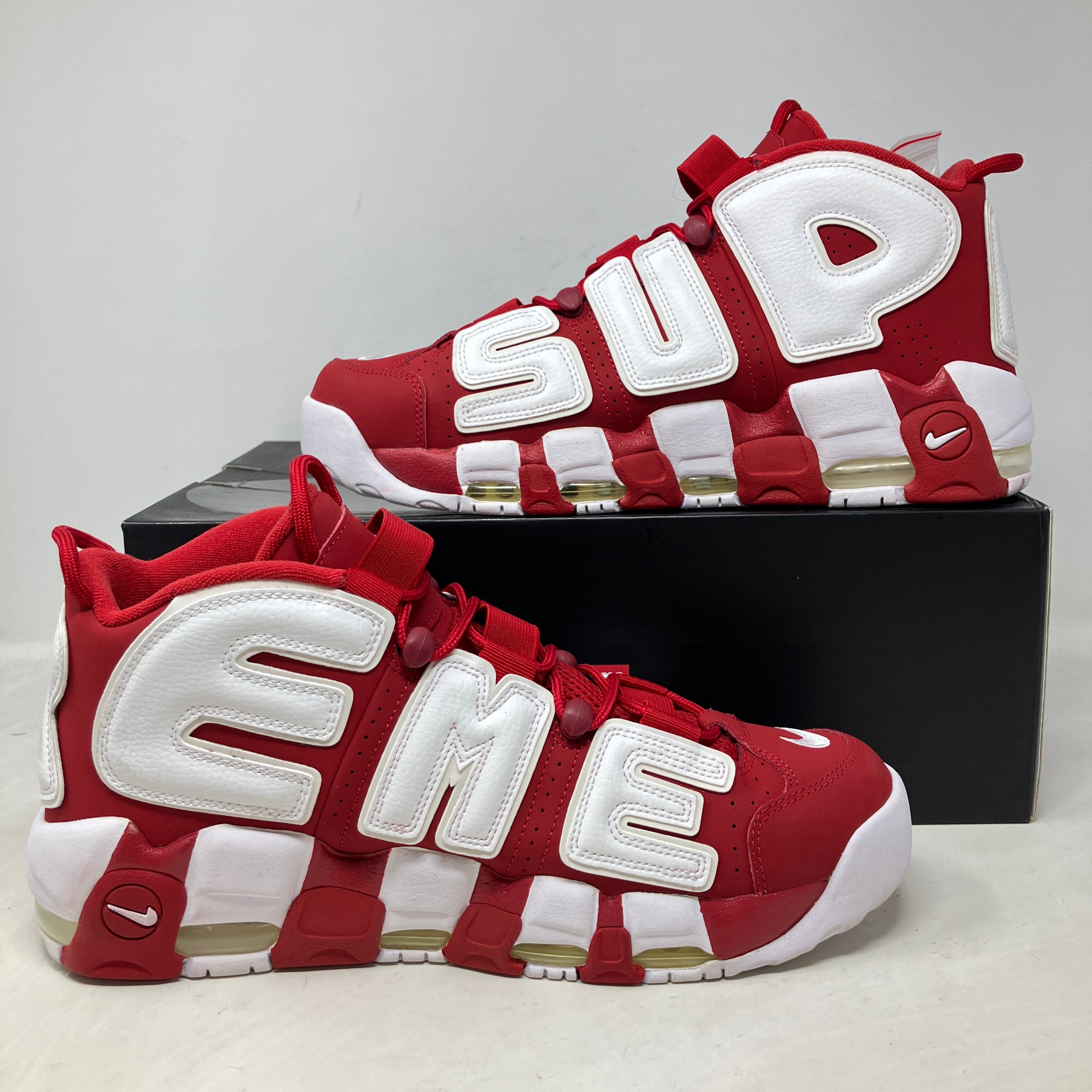 Nike Air More Uptempo Supreme Suptempo Red