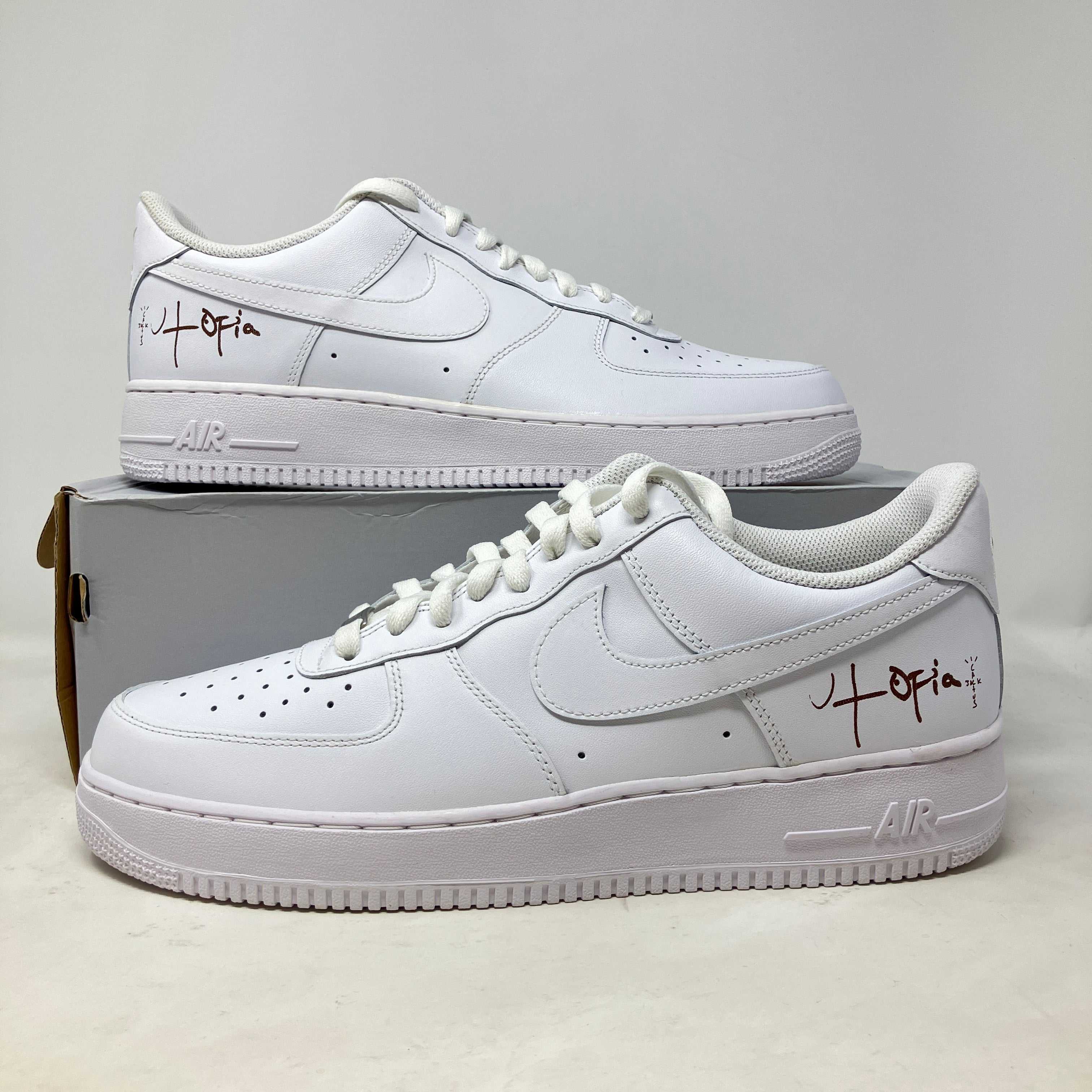 Nike Air Force 1 Low '07 White (Travis Scott Cactus Jack Utopia Edition)