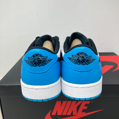 Jordan 1 Retro Low OG Black Dark Powder Blue