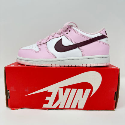Nike Dunk Low Pink Red White (PS)