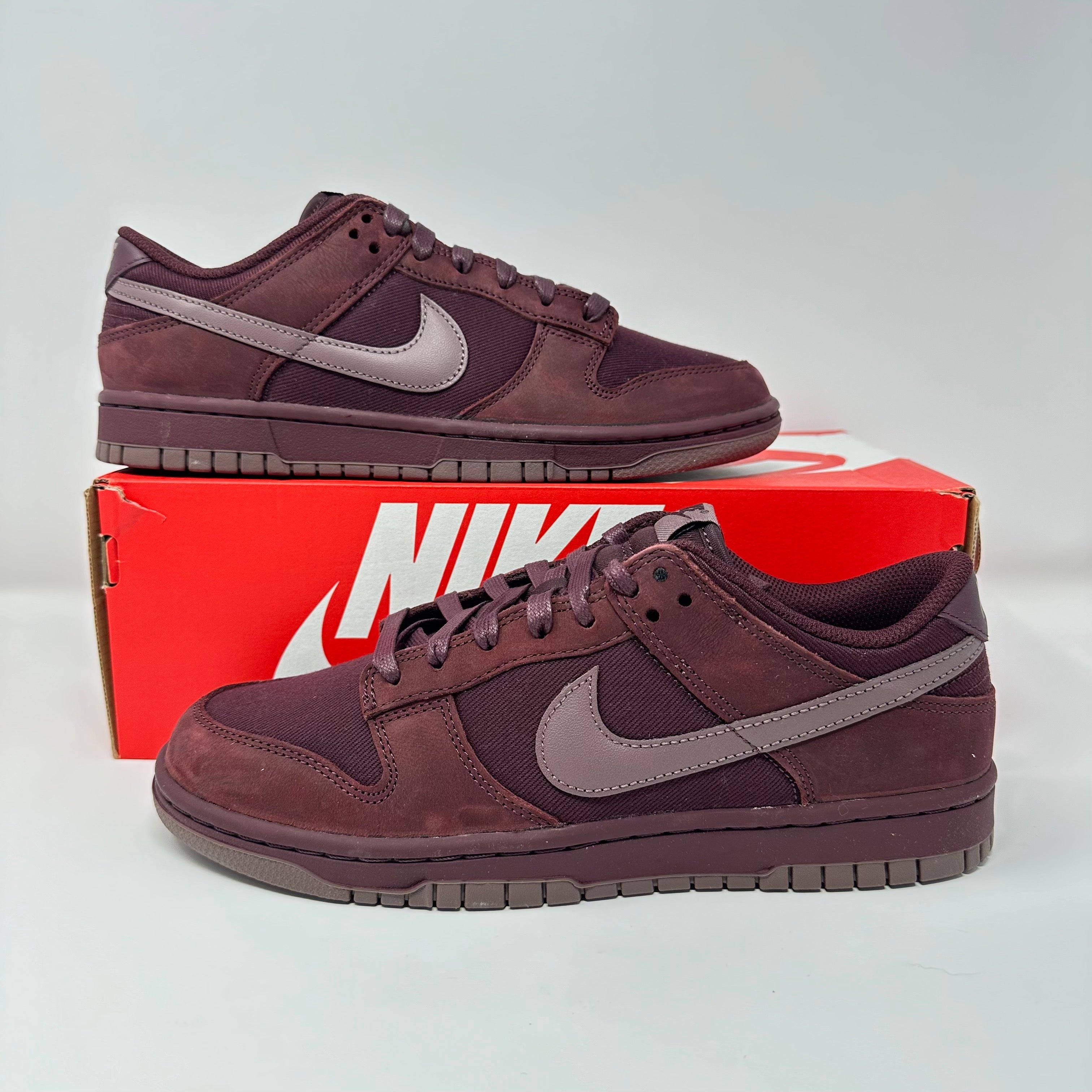 Nike Dunk Low Retro Premium Burgundy Crush