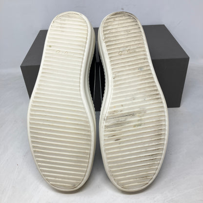 Rick Owens Vintage Leather Sneaker Black Milk