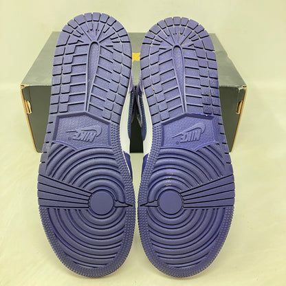 Jordan 1 Mid White Sky J Purple (GS)