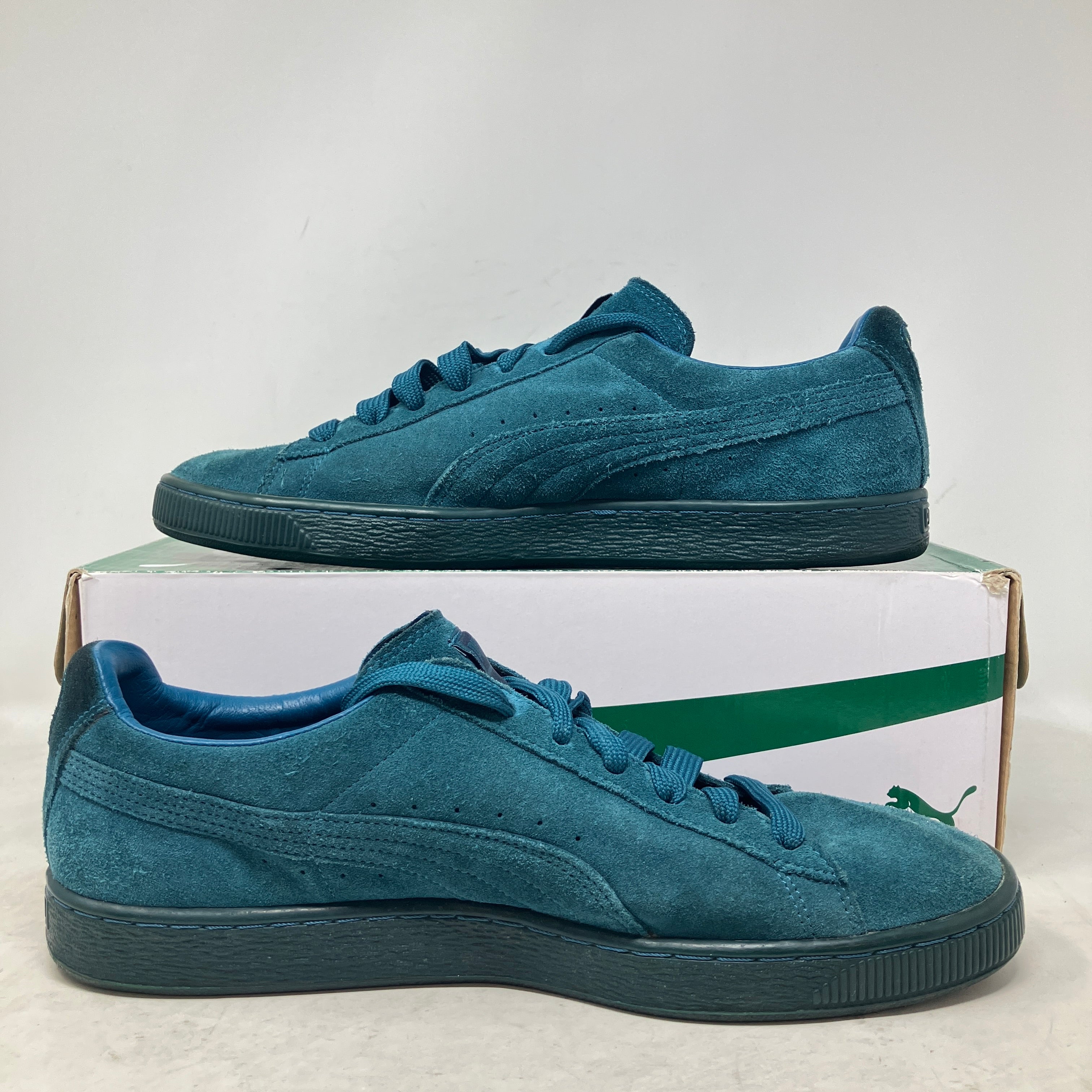 Puma Suede Classic + Mono Iced Blue Coral