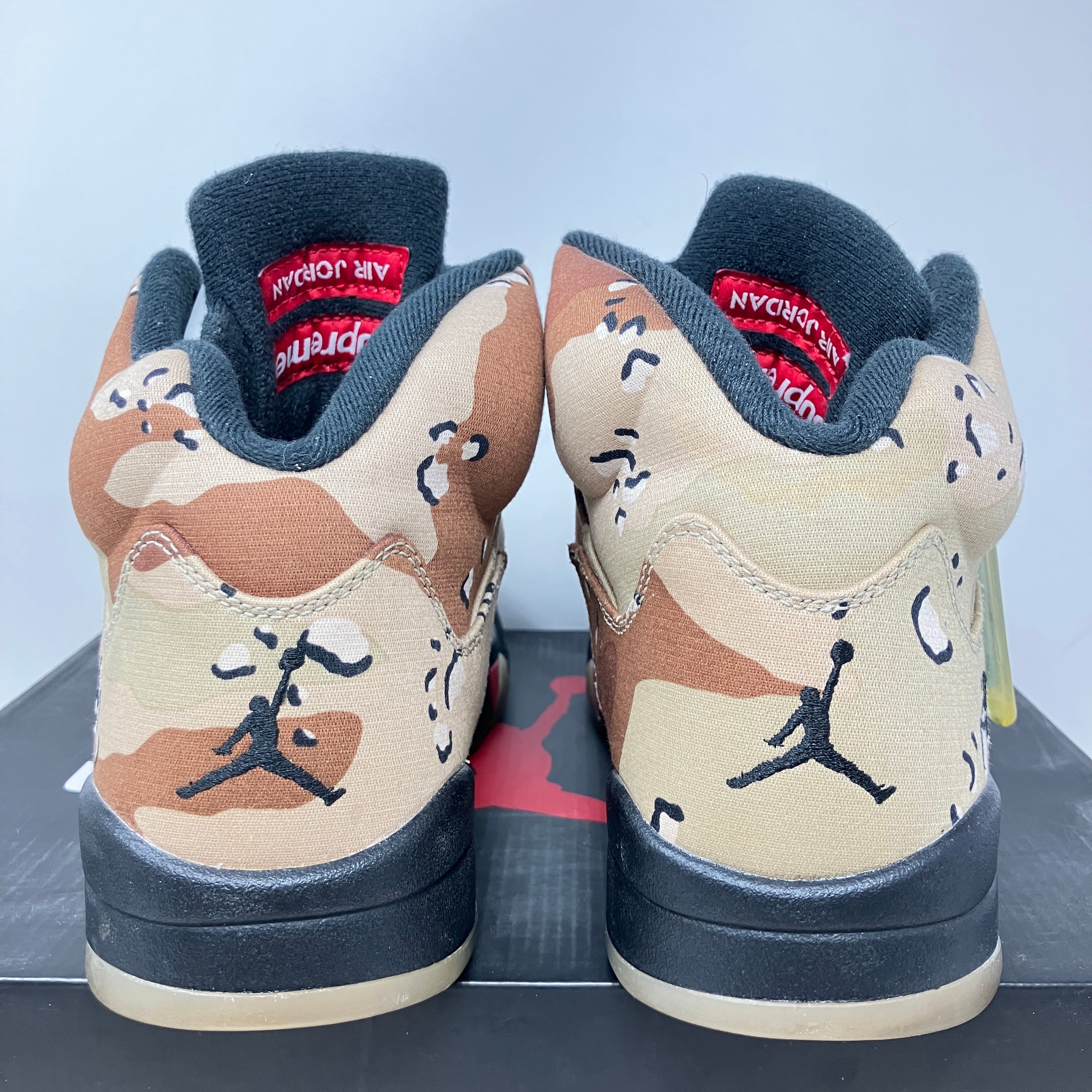 Jordan 5 Retro Supreme Desert Camo