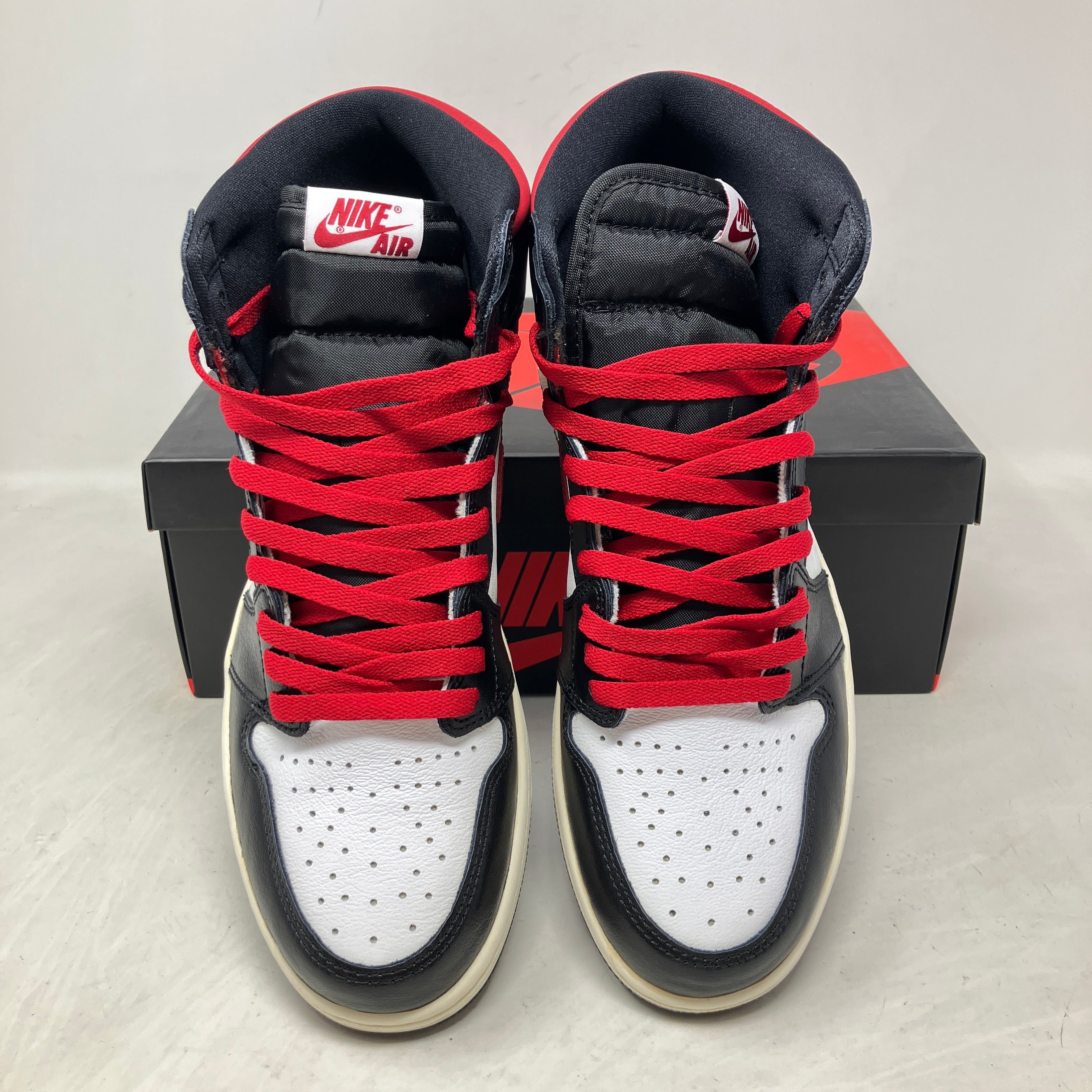 Jordan 1 Retro High Black Gym Red