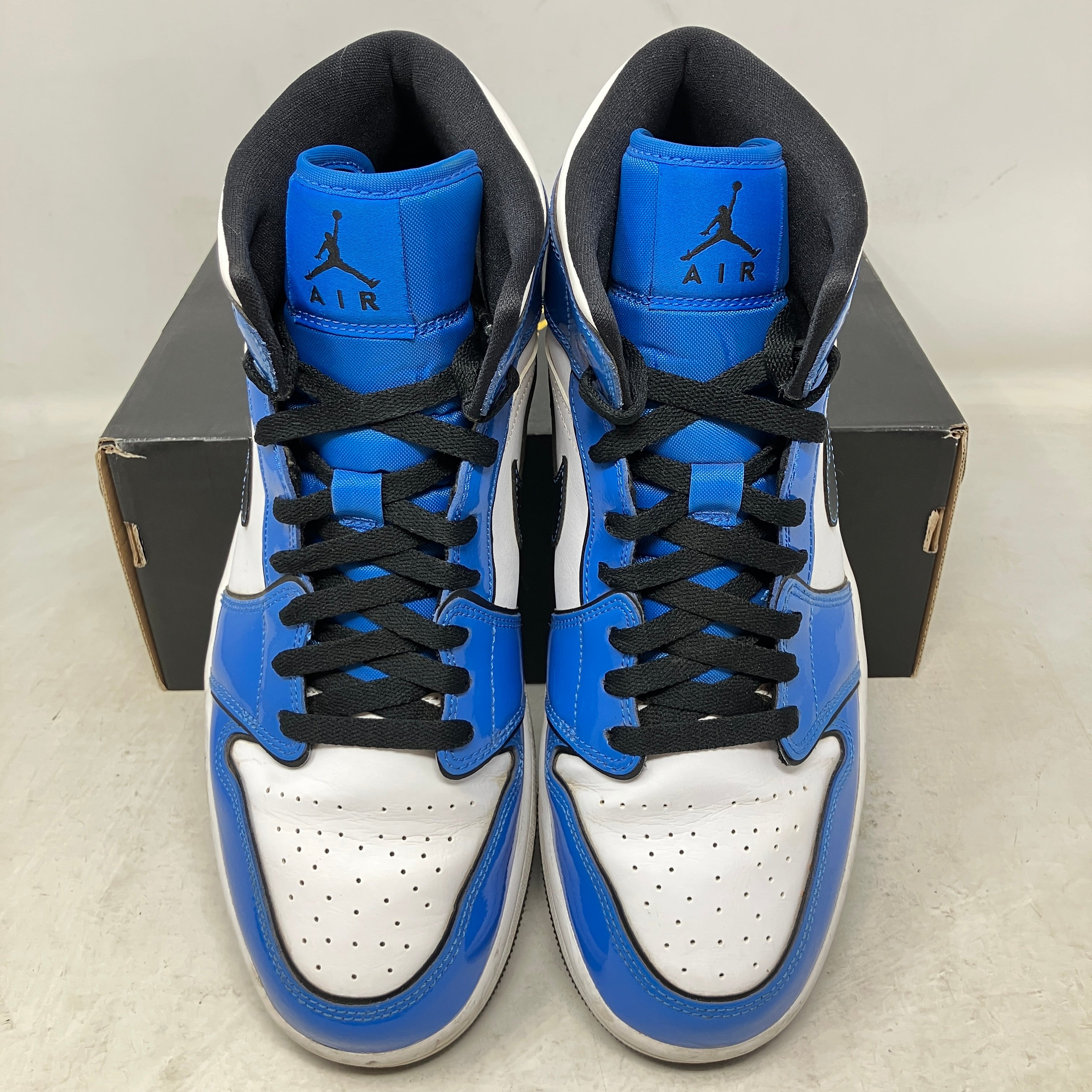 Jordan 1 Mid Signal Blue