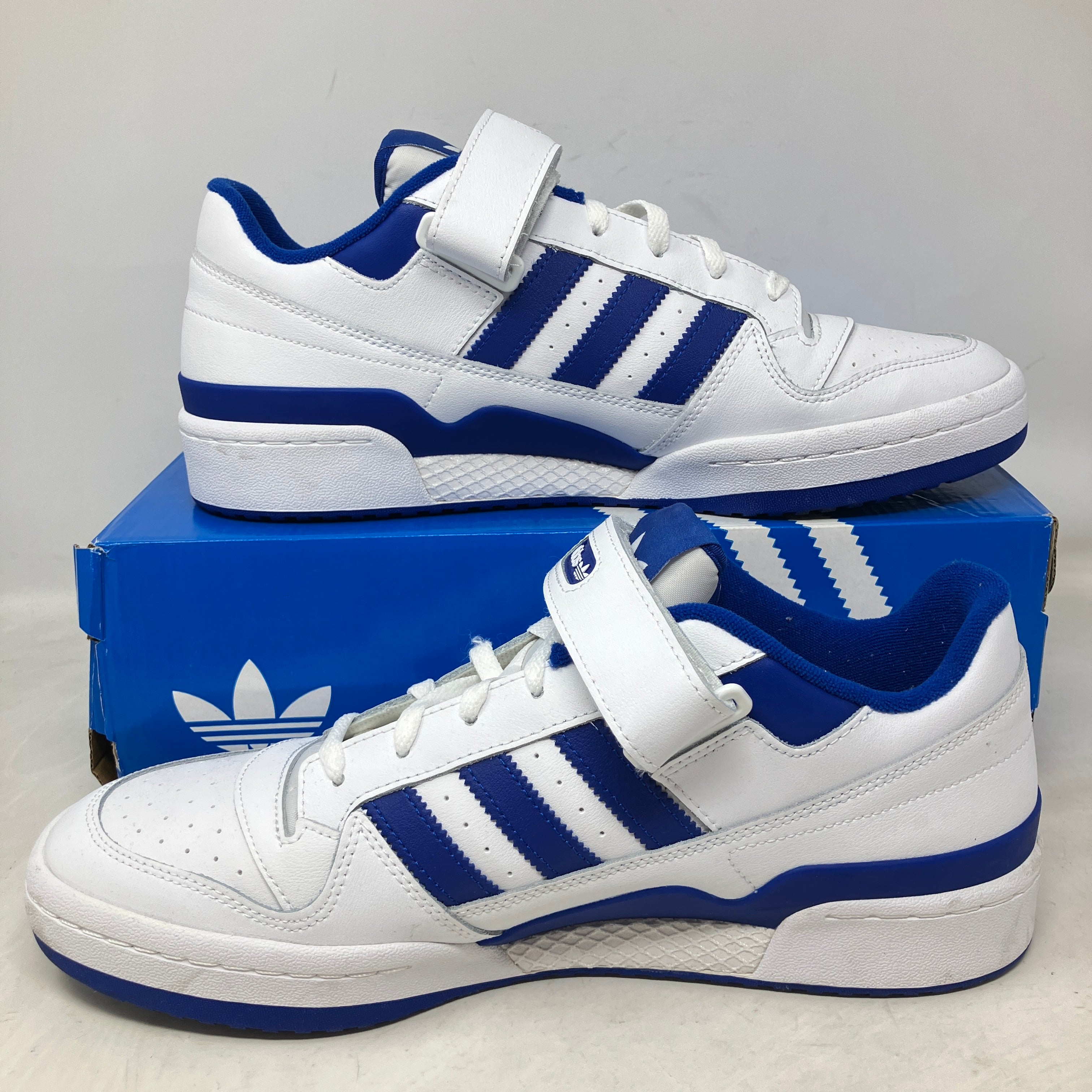 adidas Forum Low White Royal Blue