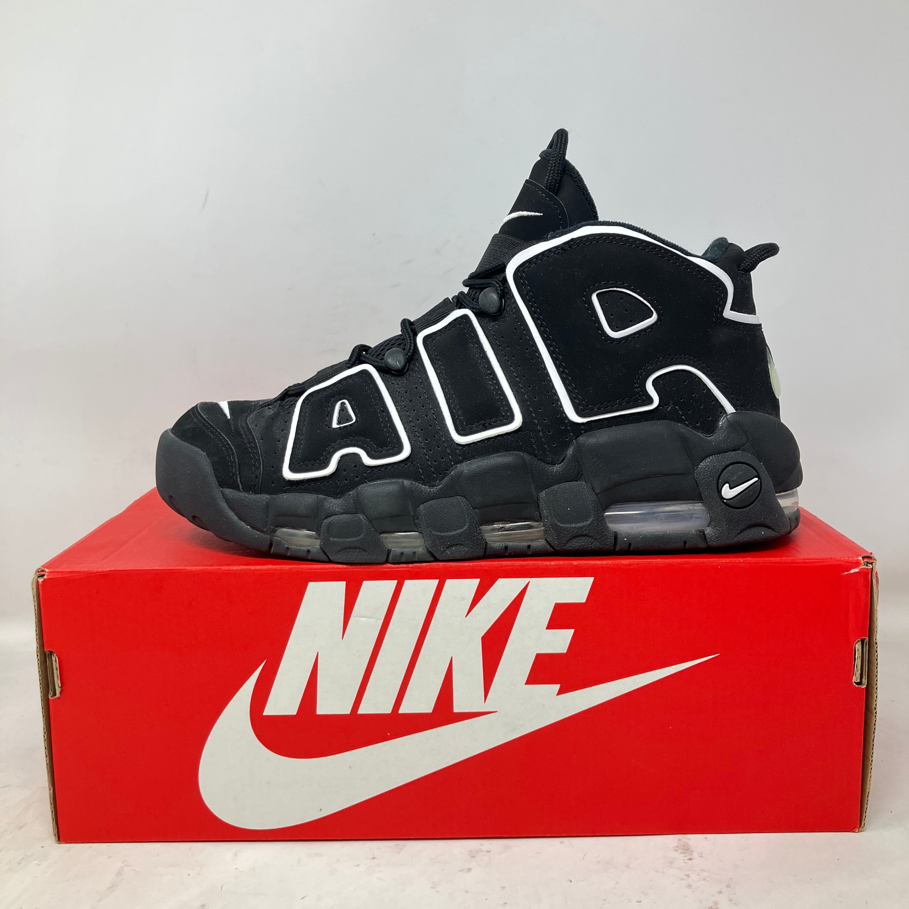 Nike Air More Uptempo Black White