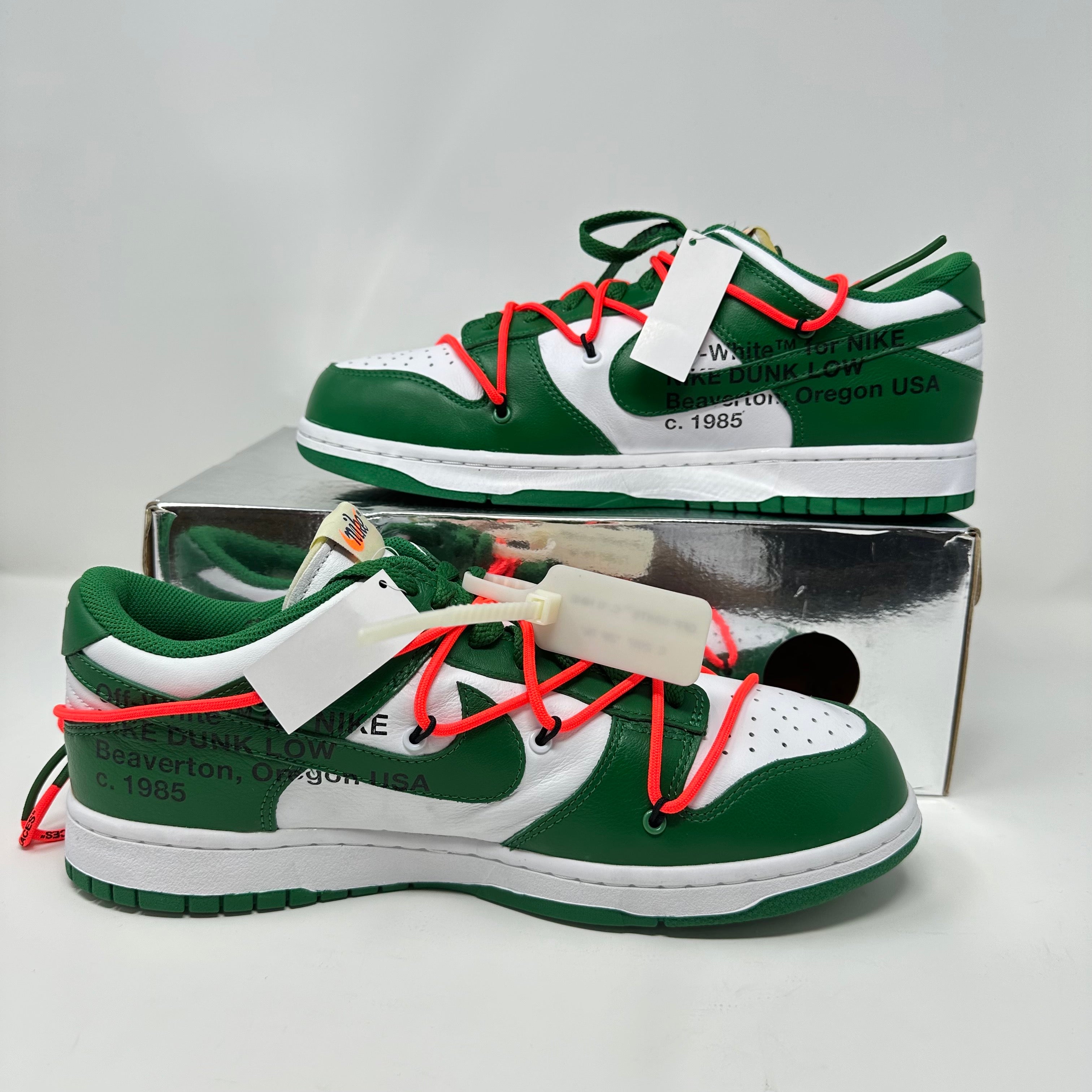 Nike Dunk Low Off-White Pine Green