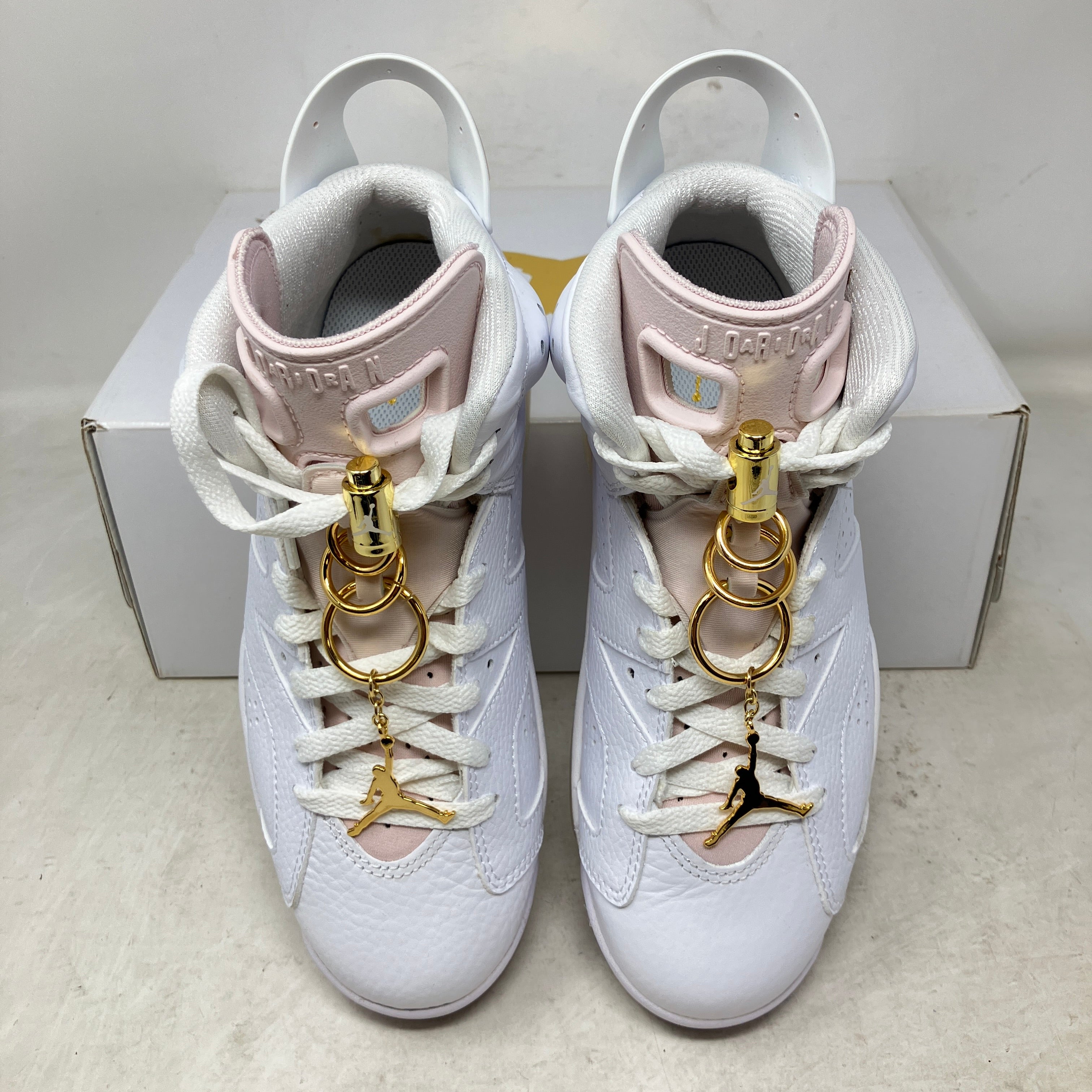 Jordan 6 Retro Gold Hoops (Women's)