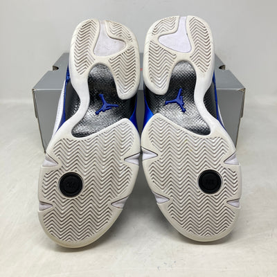 Jordan 14 Retro White Hyper Royal