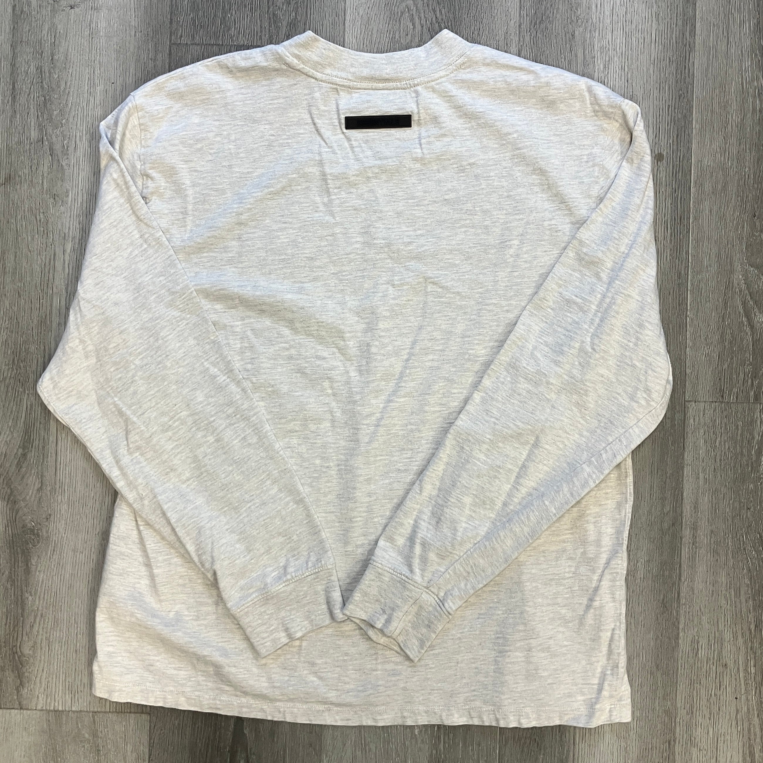 Fear of God Essentials Long Sleeve Tee Light Heather Grey