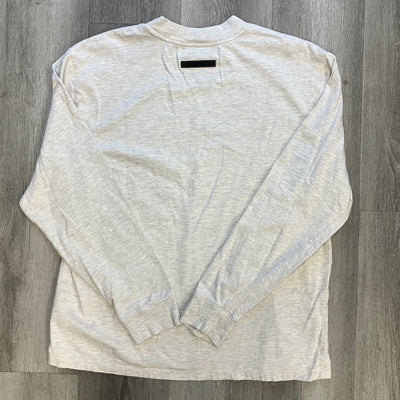 Fear of God Essentials Long Sleeve Tee Light Heather Grey