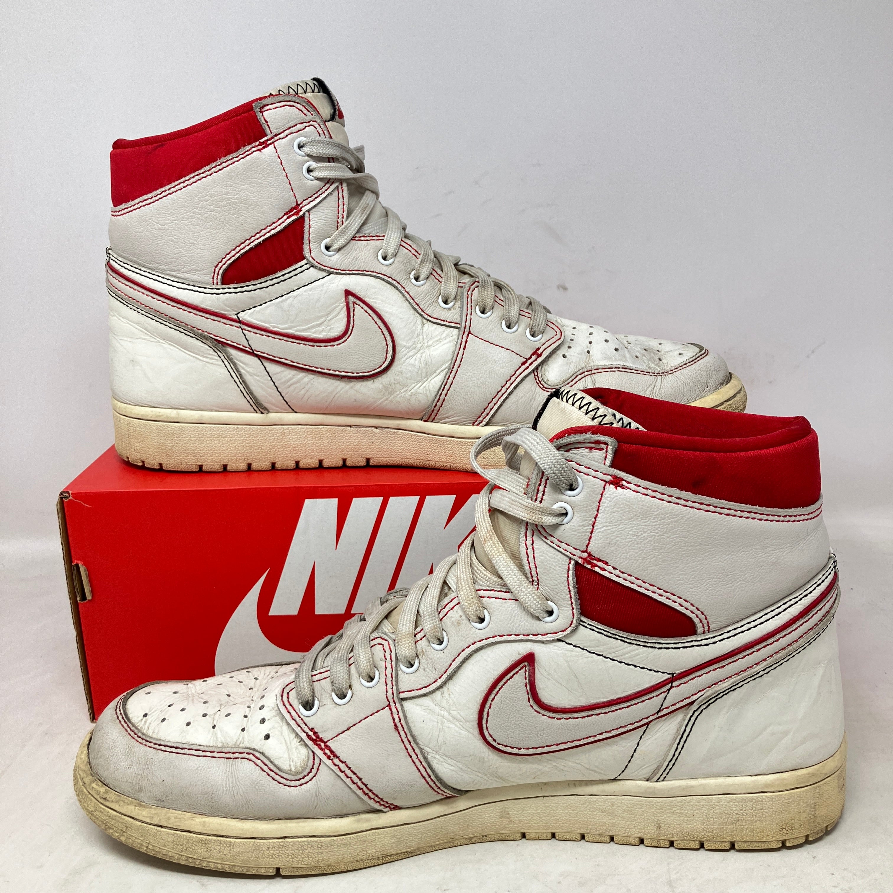 Jordan 1 Retro High Phantom Gym Red