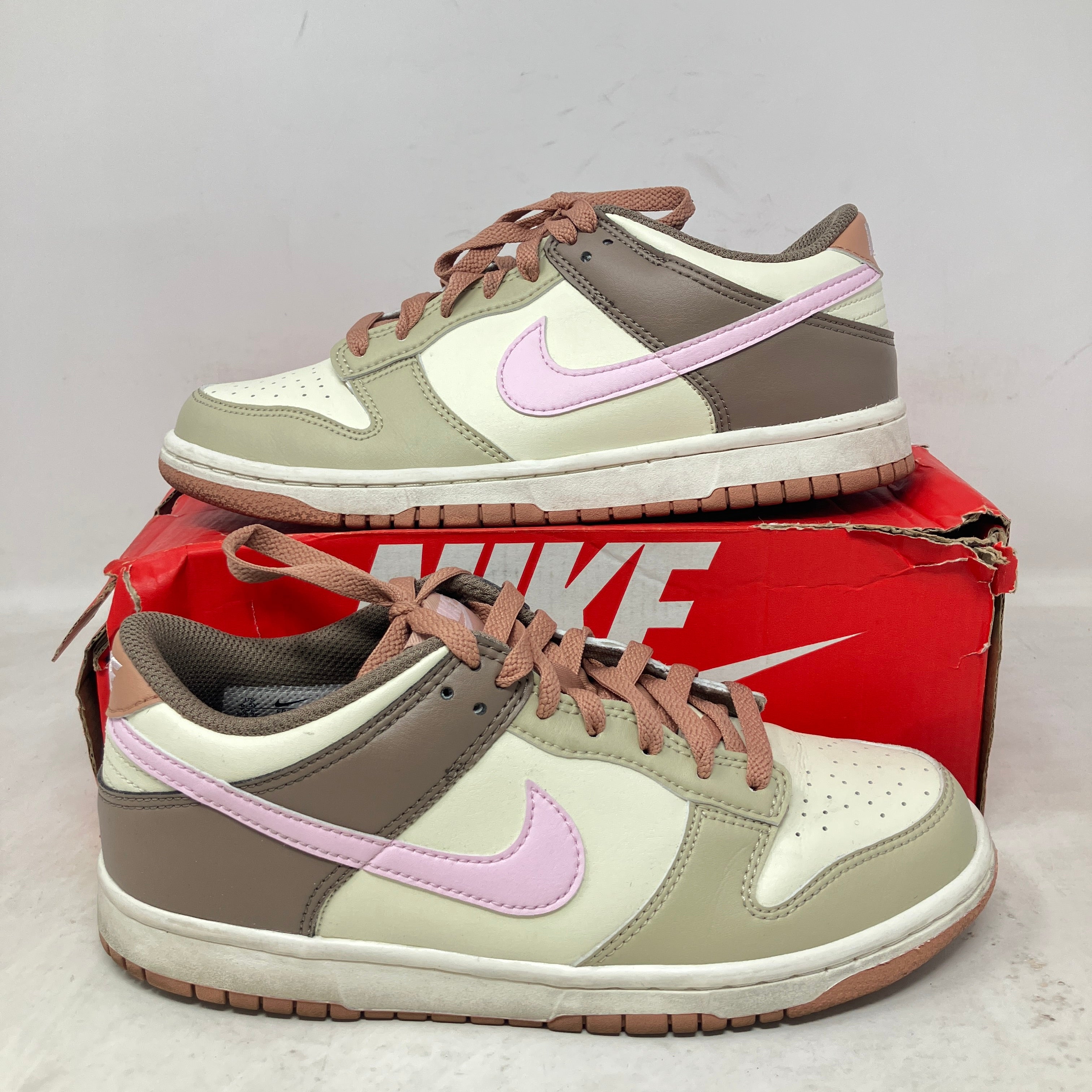 Nike Dunk Low Desert Khaki Pink Foam