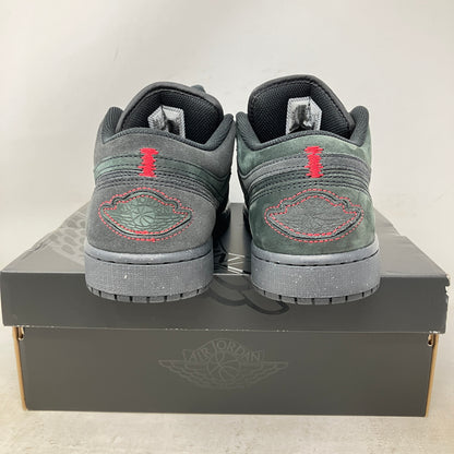Jordan 1 Low SE Craft Dark Smoke Grey Varsity Red