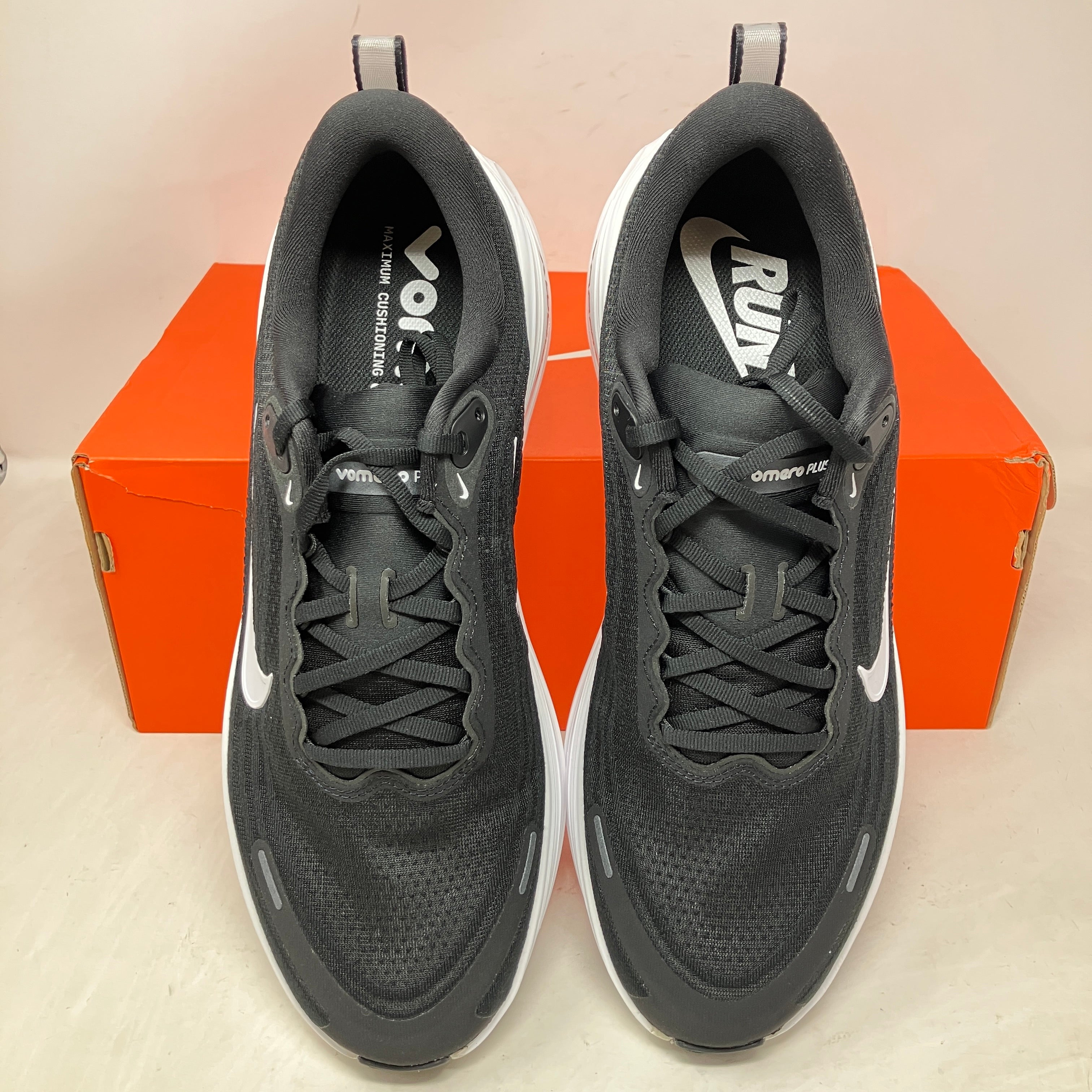 Nike Vomero Plus Black White