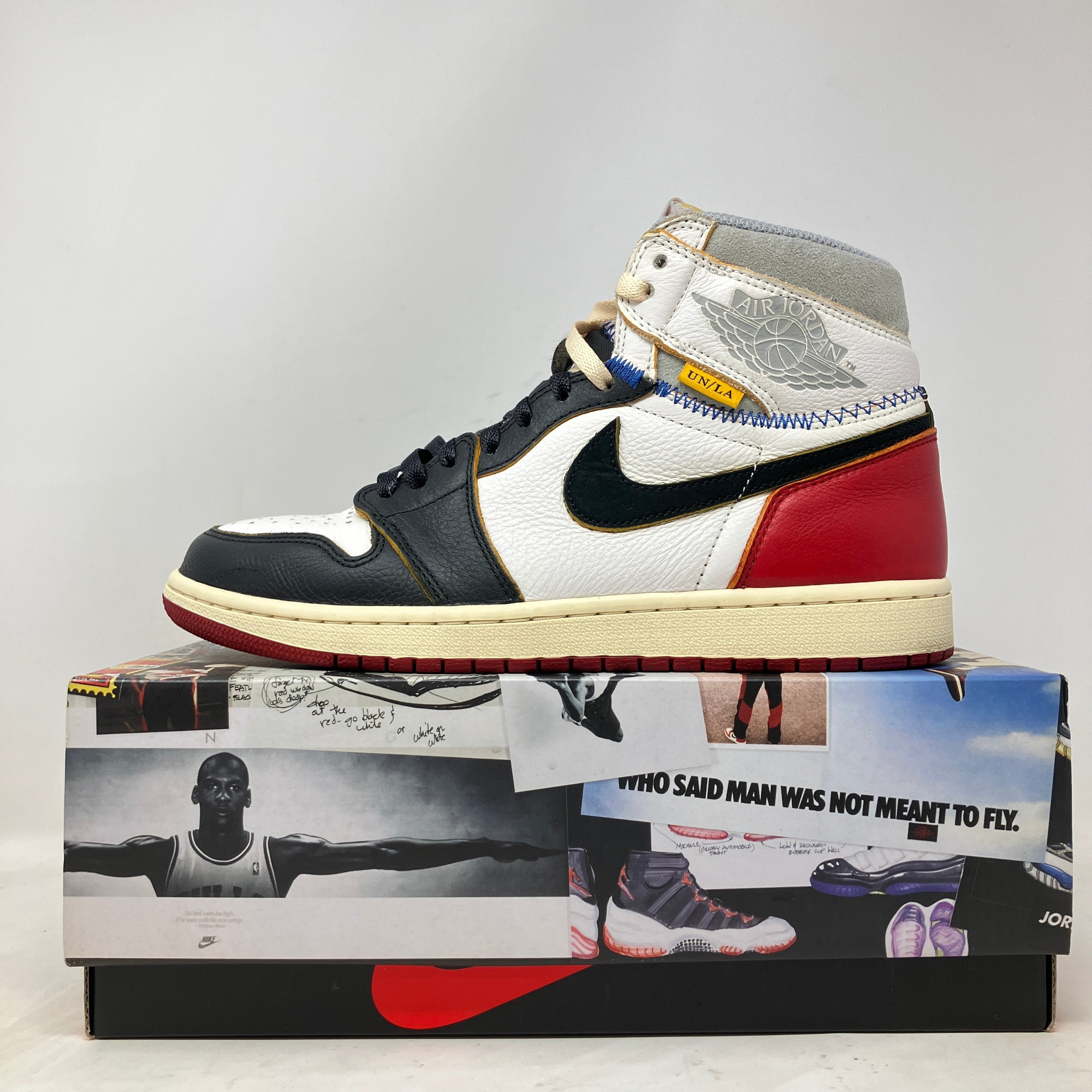 Jordan 1 Retro High Union Los Angeles Black Toe
